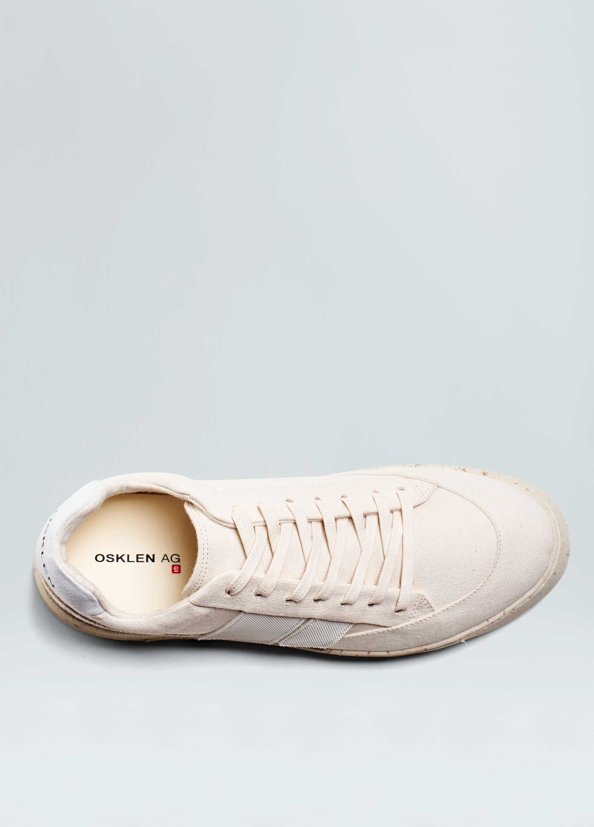 CANVAS AG SNEAKER CRU/BRANCO