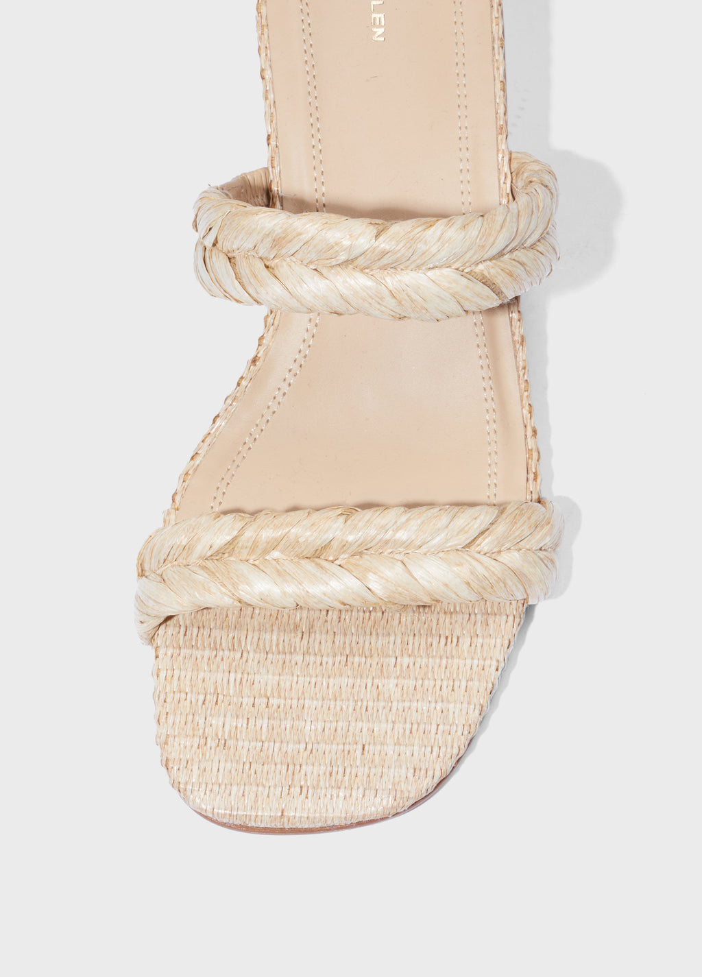 SANDÁLIA SALTO RÁFIA