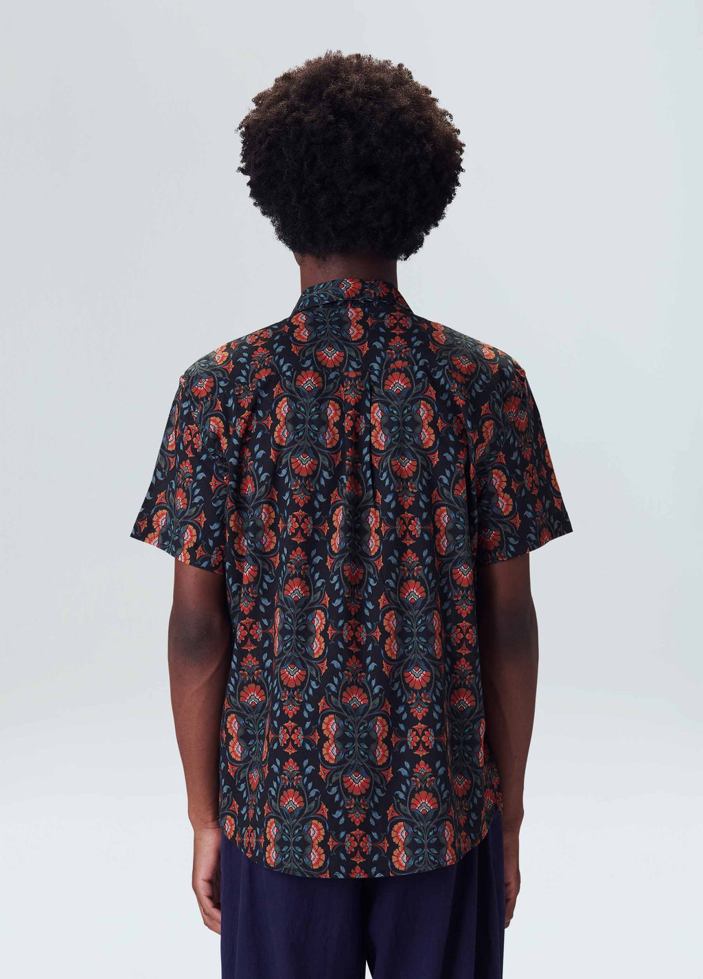 CAMISA TAJ MC PRETO/VERMELHO