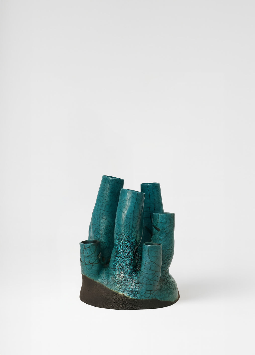 CASTIÇAL CORAL AZUL