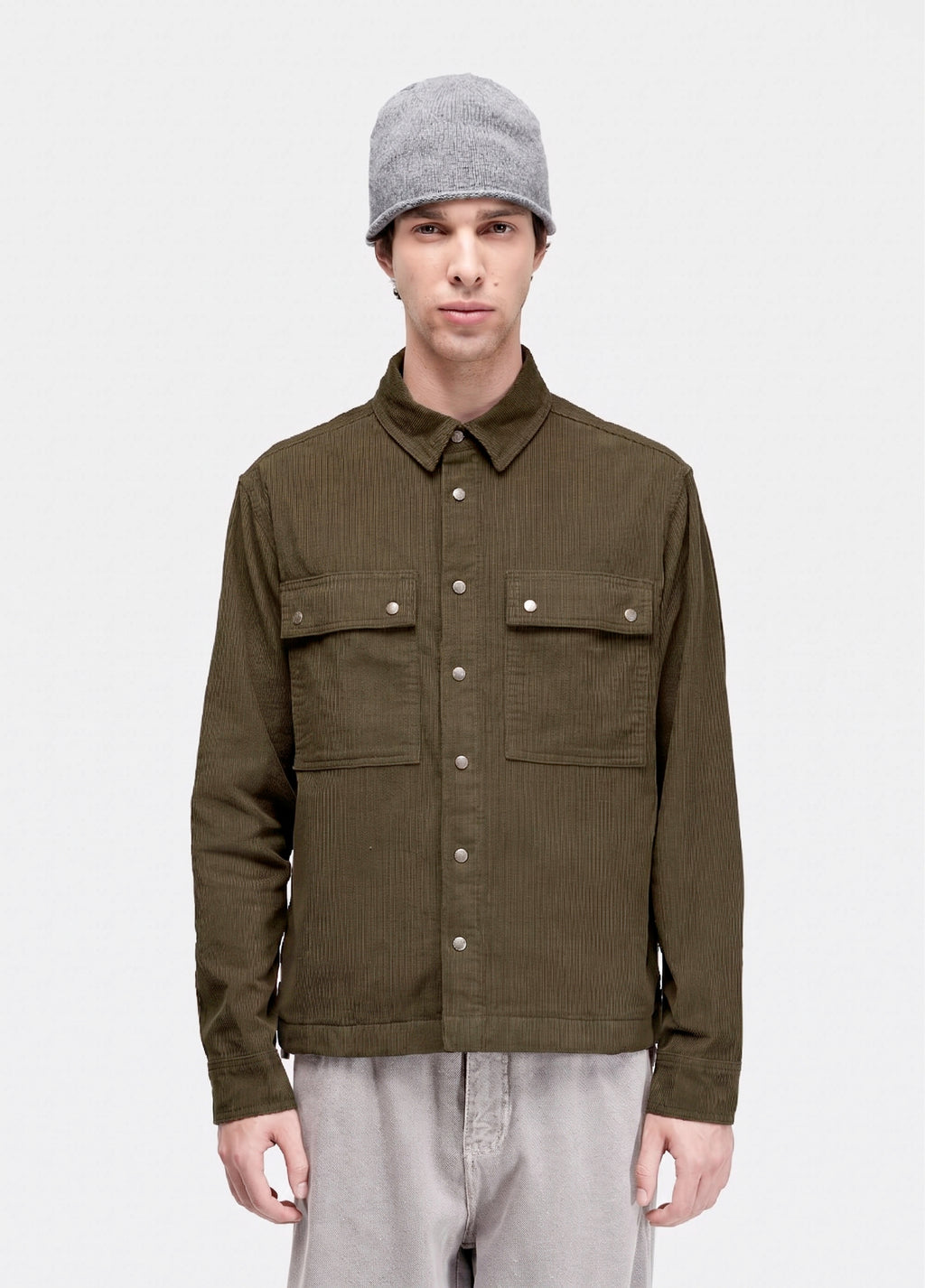 OVERSHIRT CORDUROY BOXED THIN ML