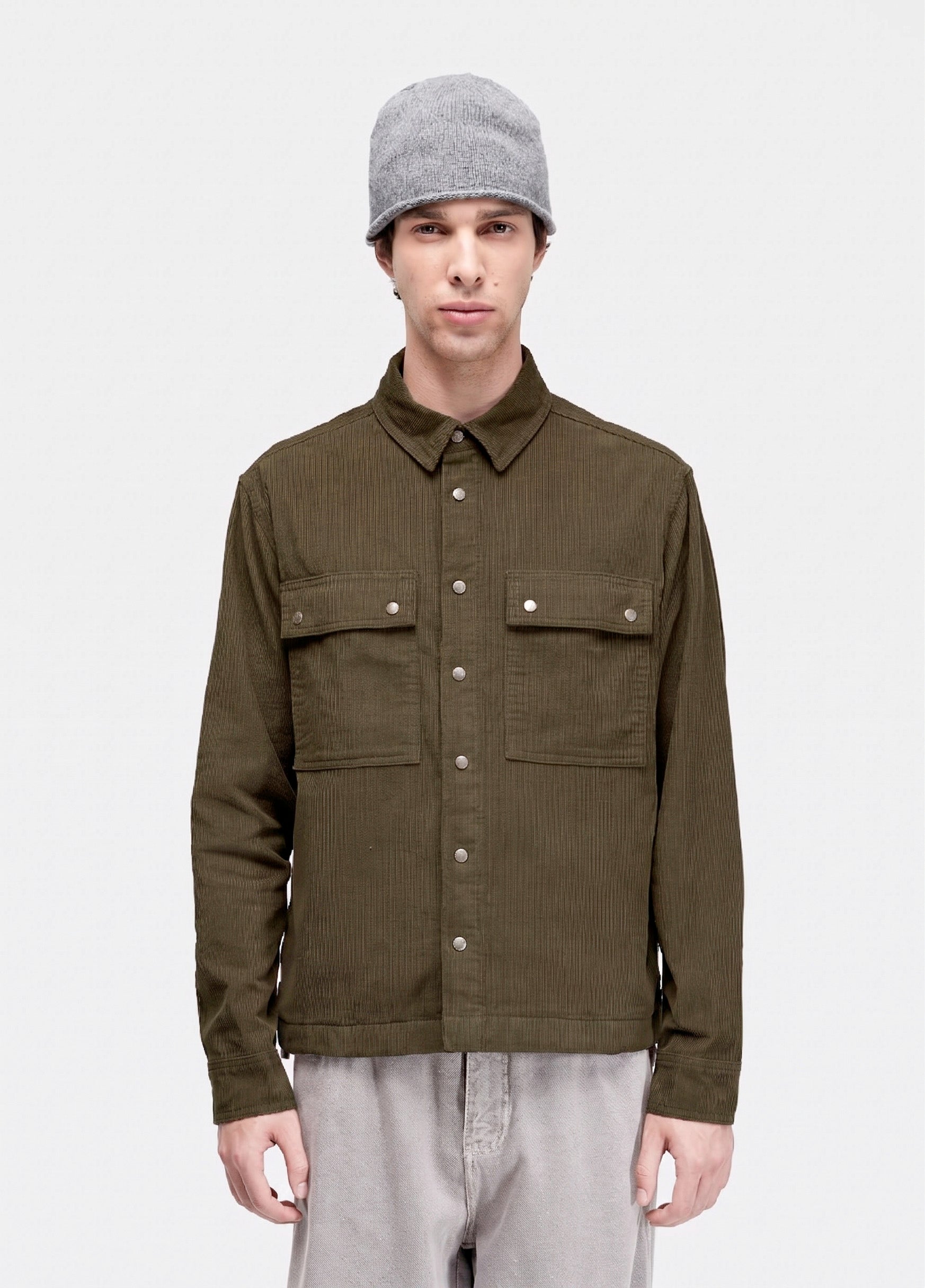 OVERSHIRT CORDUROY BOXED THIN ML