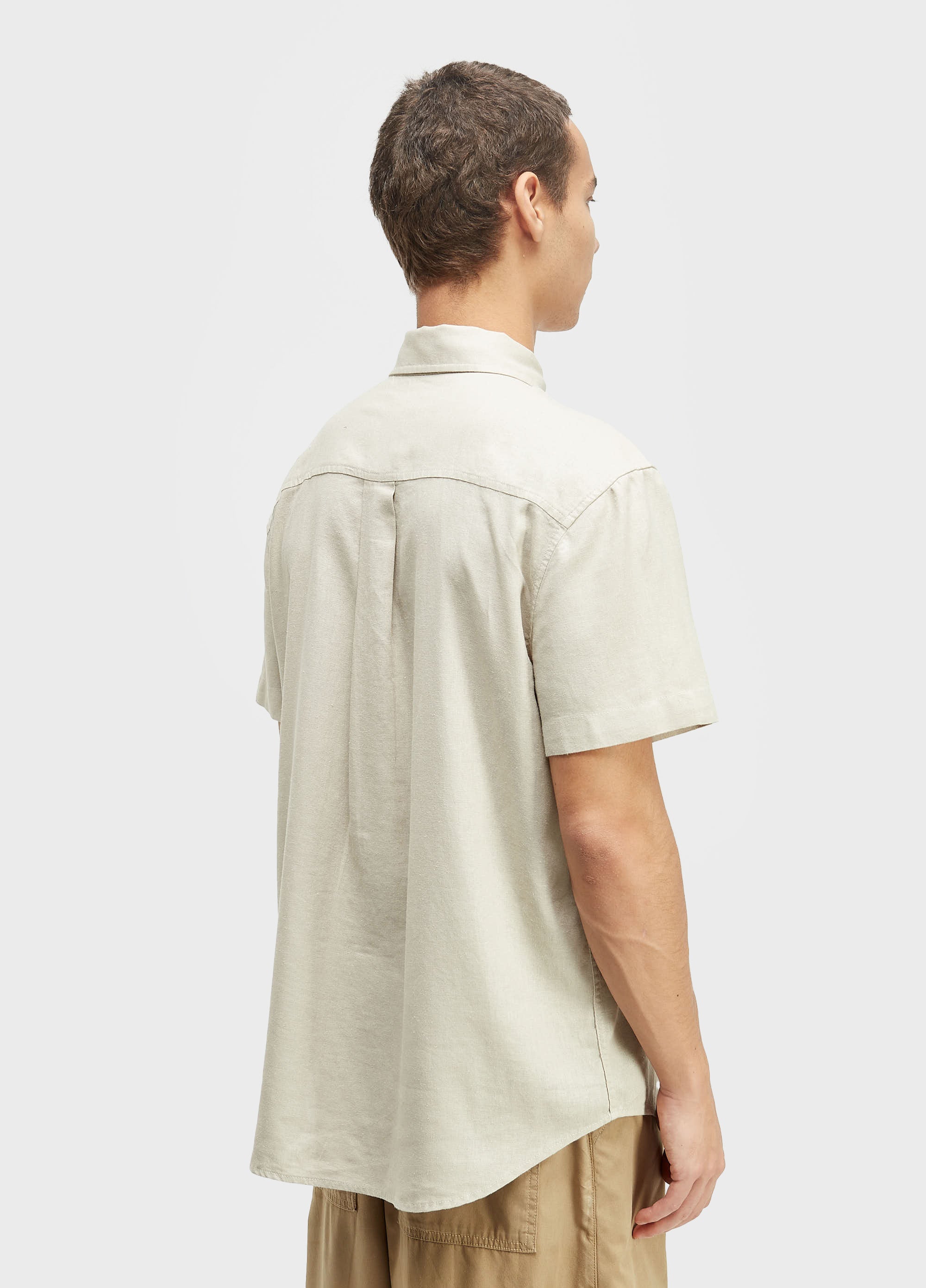 CAMISA LINEN CASUAL SOFT MC