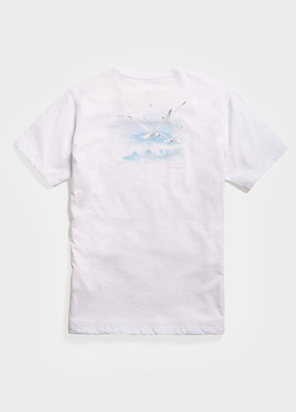 T-SHIRT AQUARELA GAIVOTAS