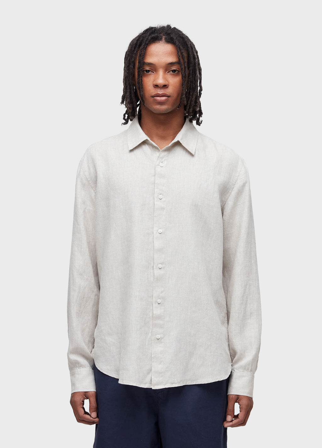 CAMISA CLASSIC LINEN ML SEM BOLSO