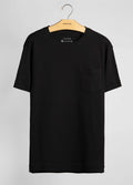 T-SHIRT SUEDINE BLACK