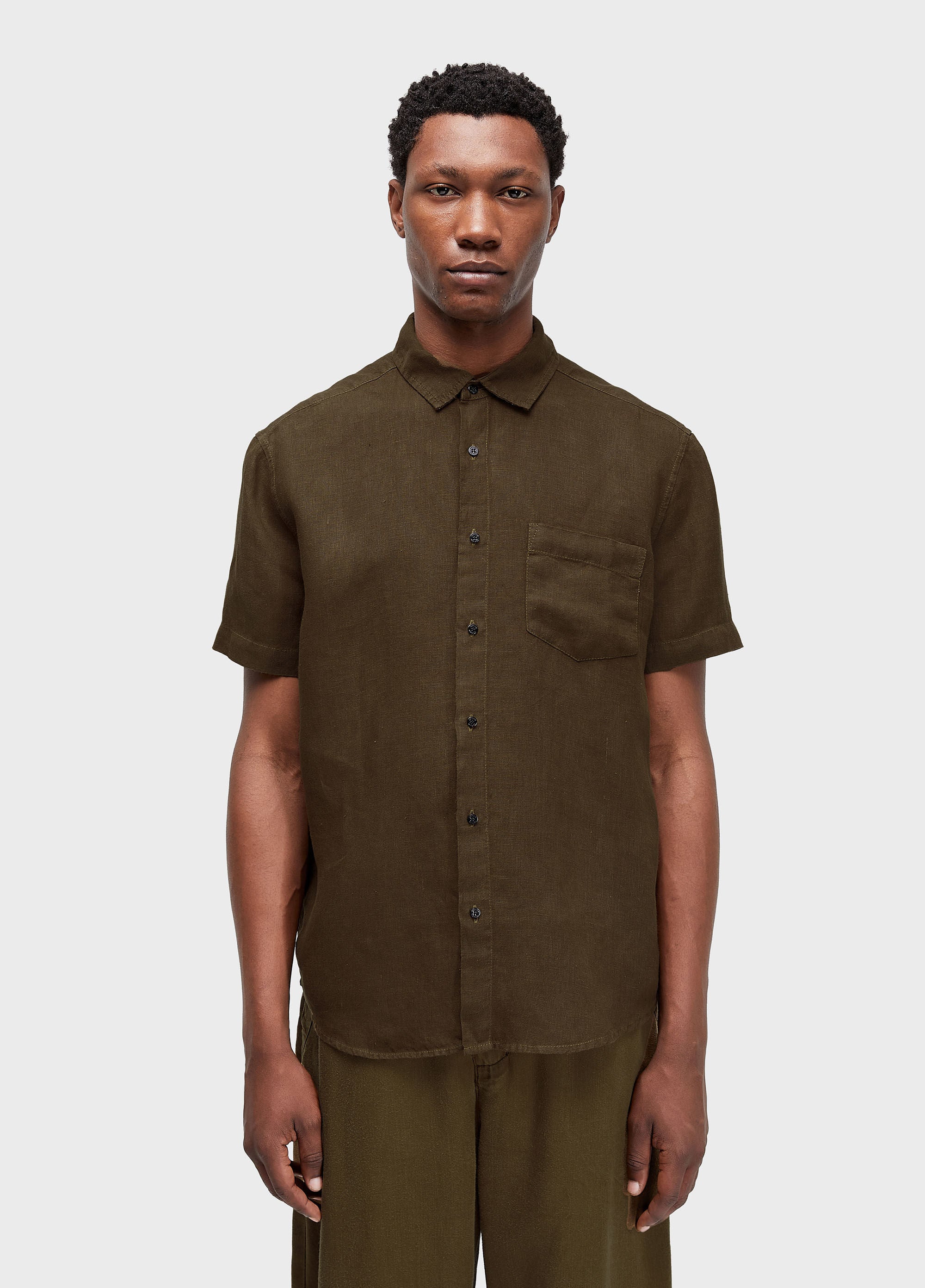 CAMISA CLASSIC LINEN MC