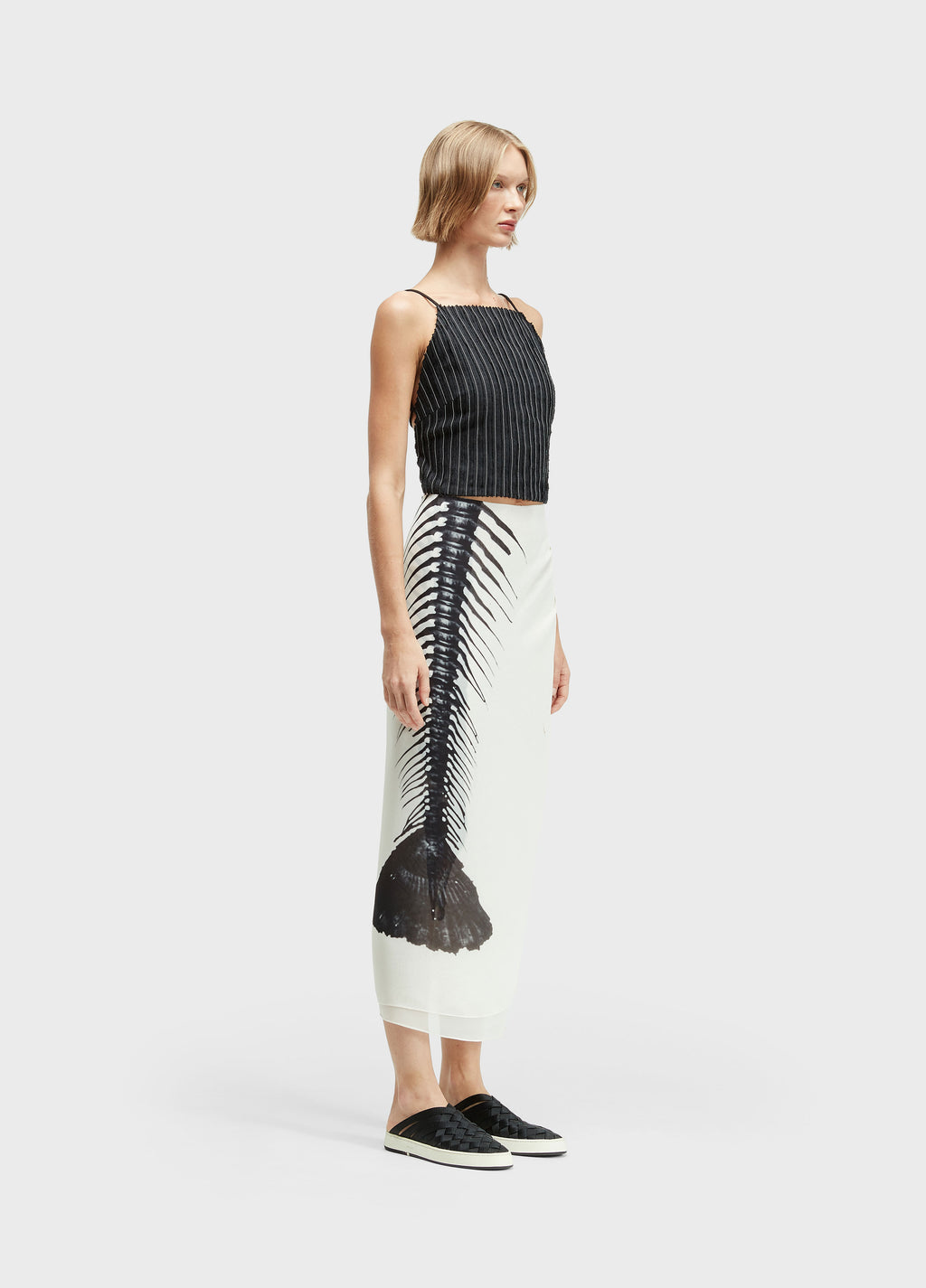 BLUSA TIRAS SMOKING LINEN