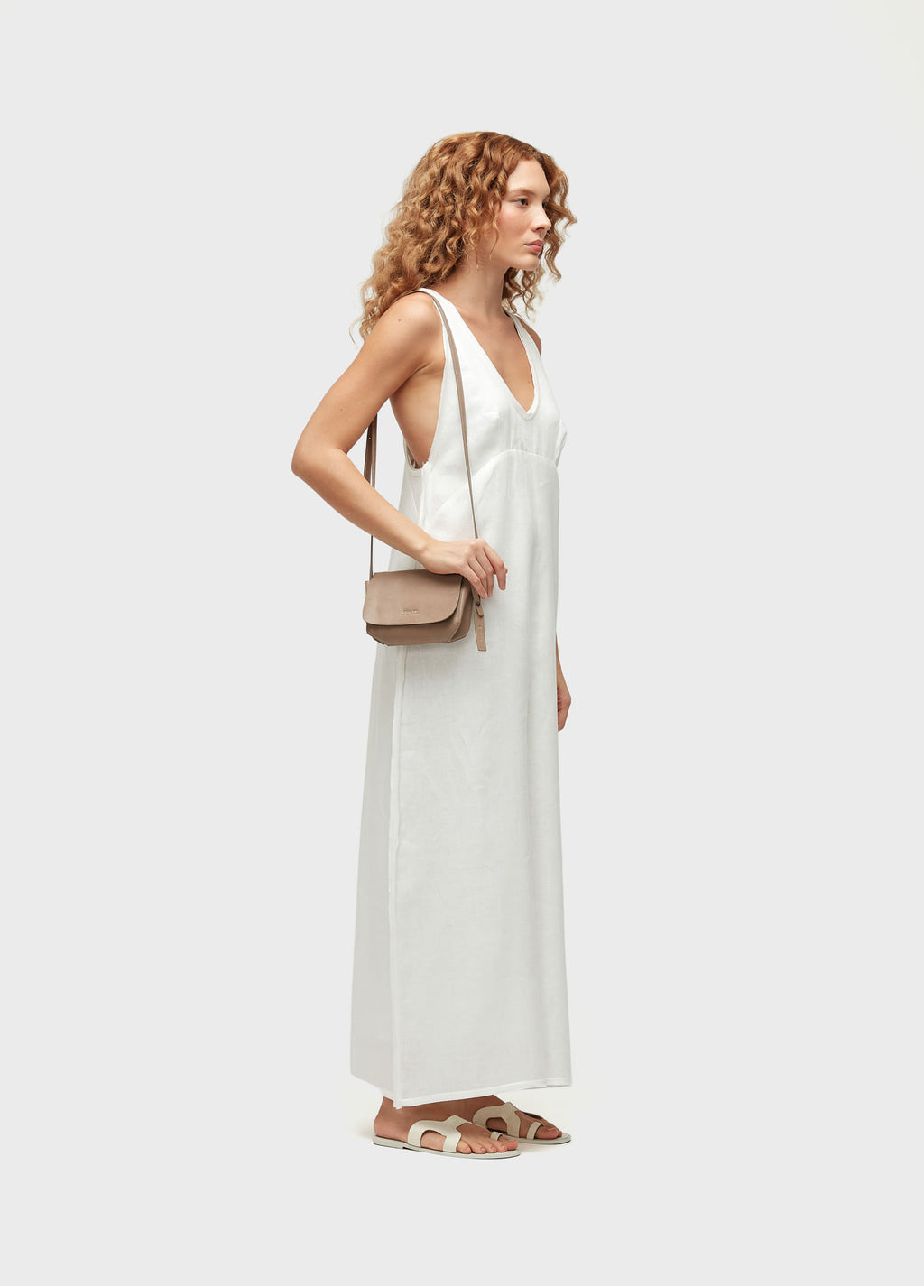 MINI LEATHER CROSSBODY E-BASICS BAG