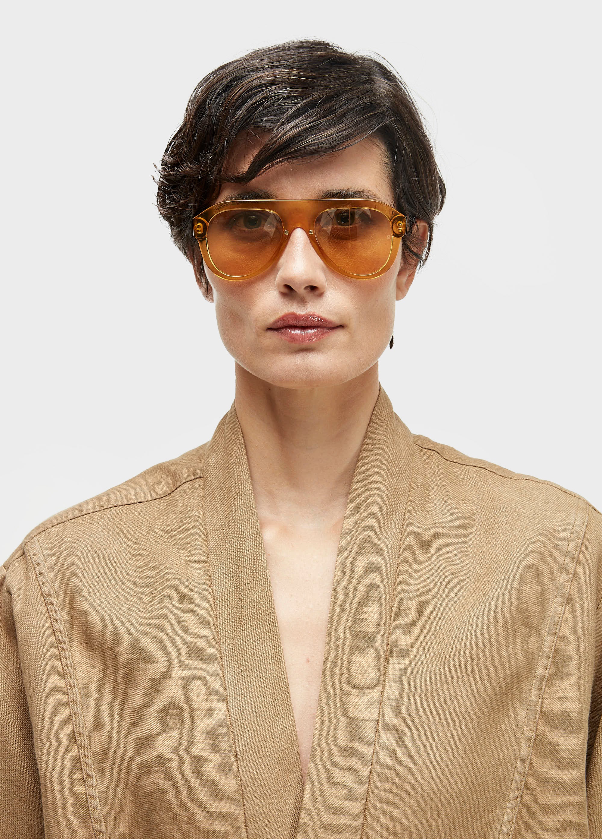 KIMONO PESPONTOS LINEN