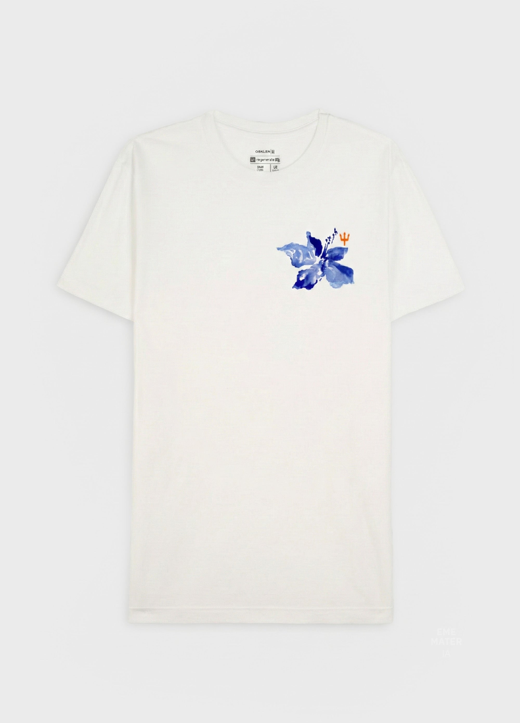 T-SHIRT SLIM STONE FLOR SURF MC