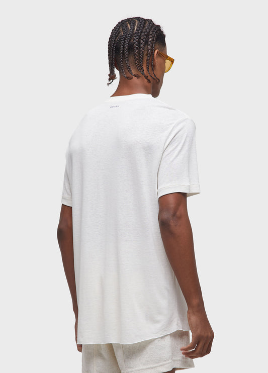 T-SHIRT LIGHT LINEN YEMANJA MC