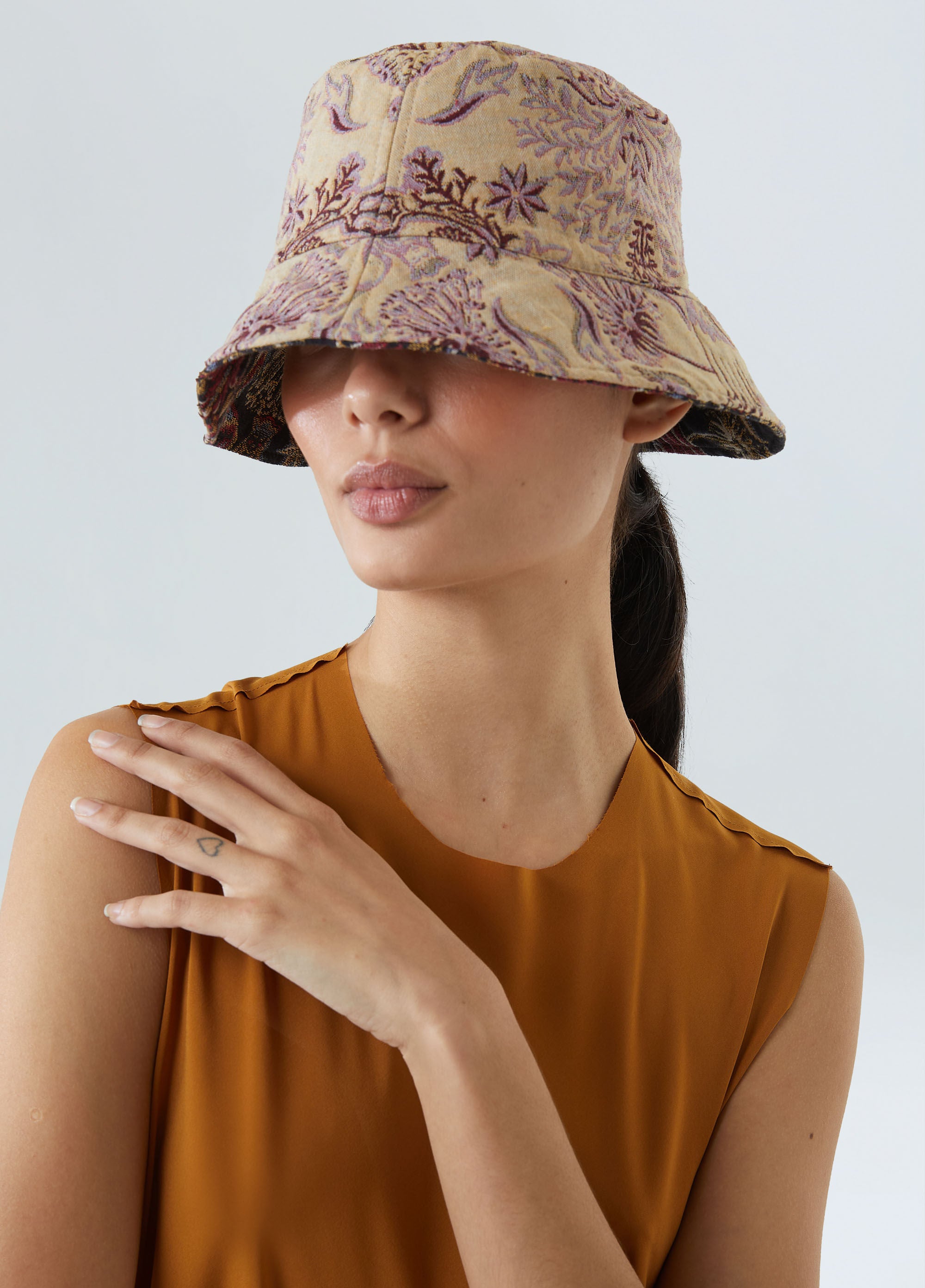 CHAPÉU BUCKET JACQUARD