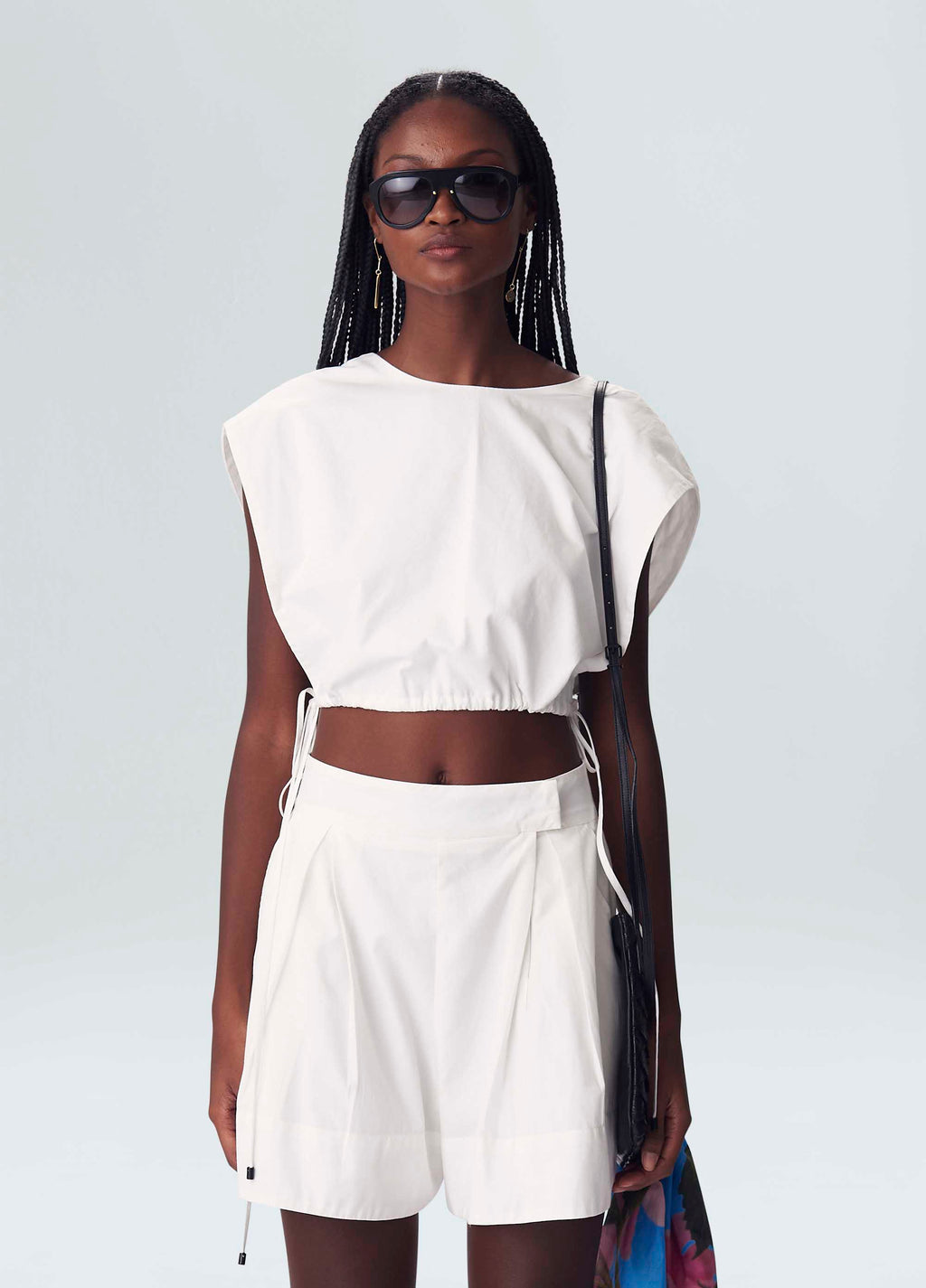 TOP TRICOLINE WHITE