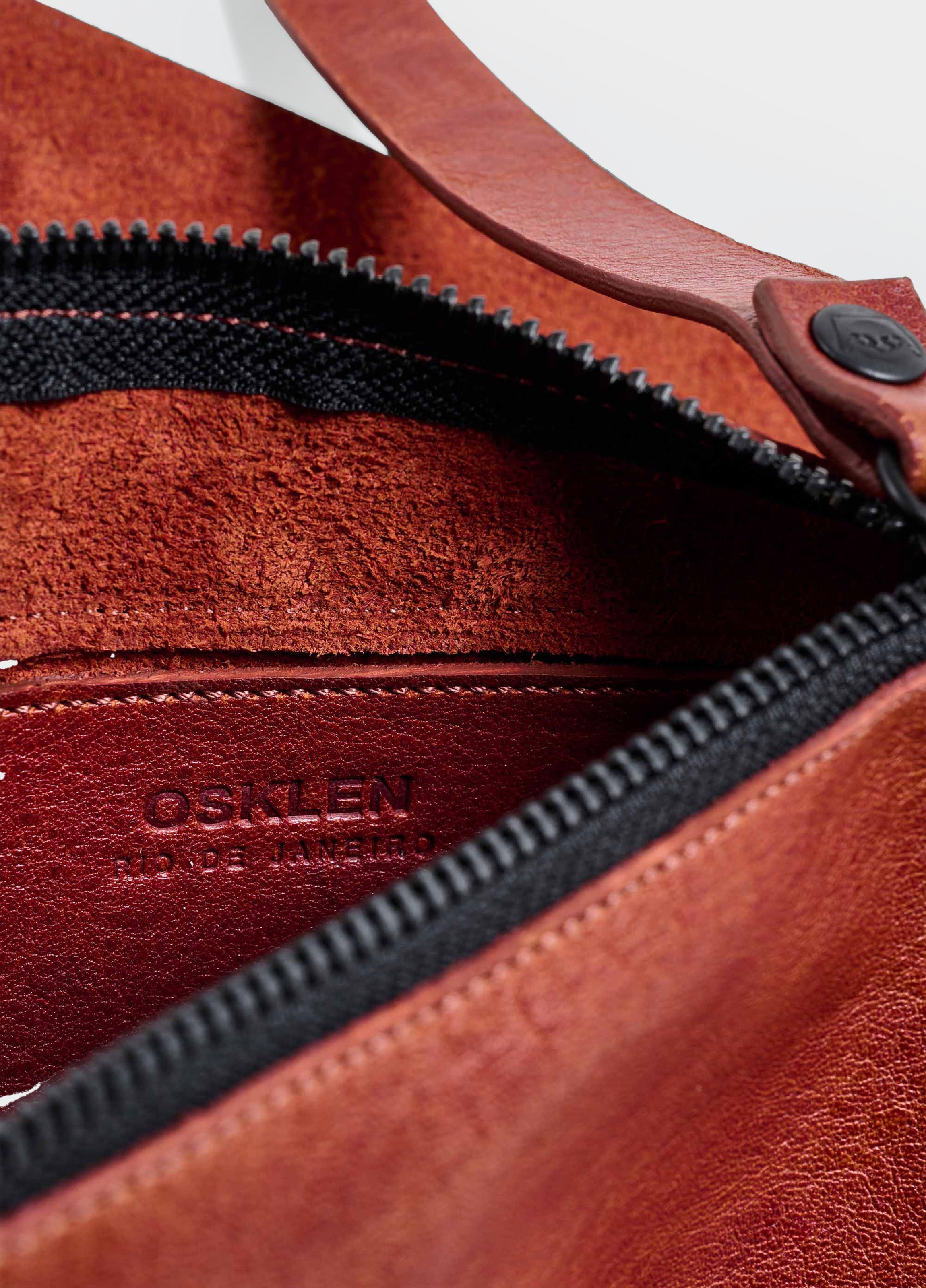 MINI LEATHER CROSSBODY E-BASICS BAG