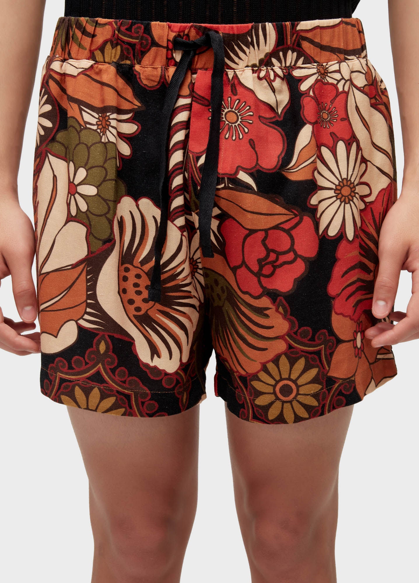 SHORT PJ GARDEN DARK