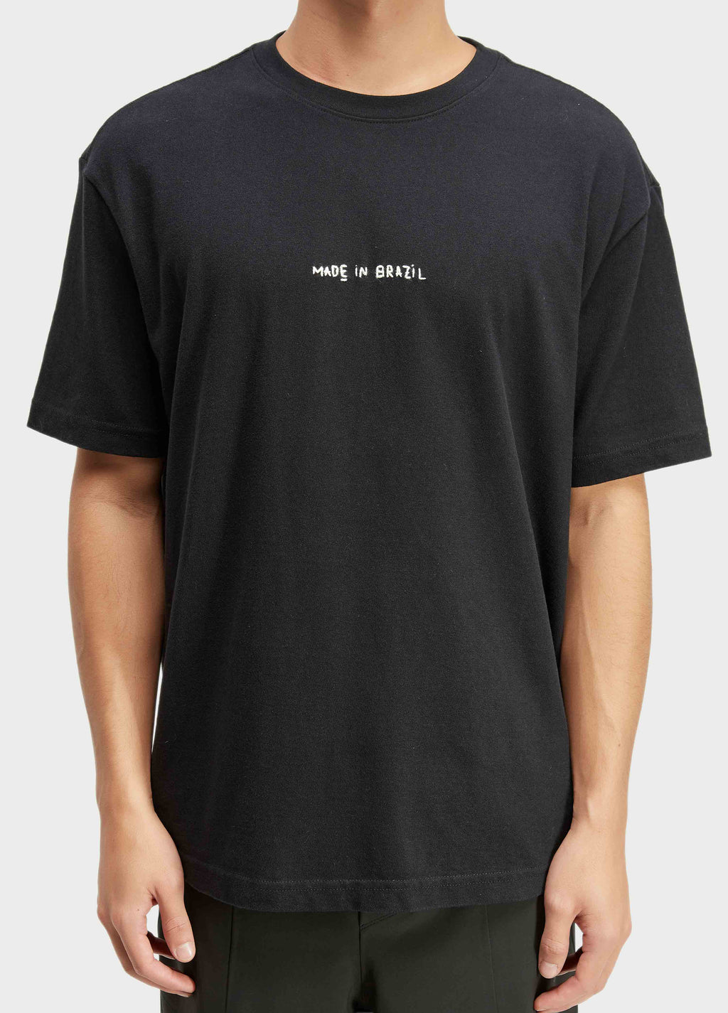 T-SHIRT MADE IN BRAZIL BORDADO MC