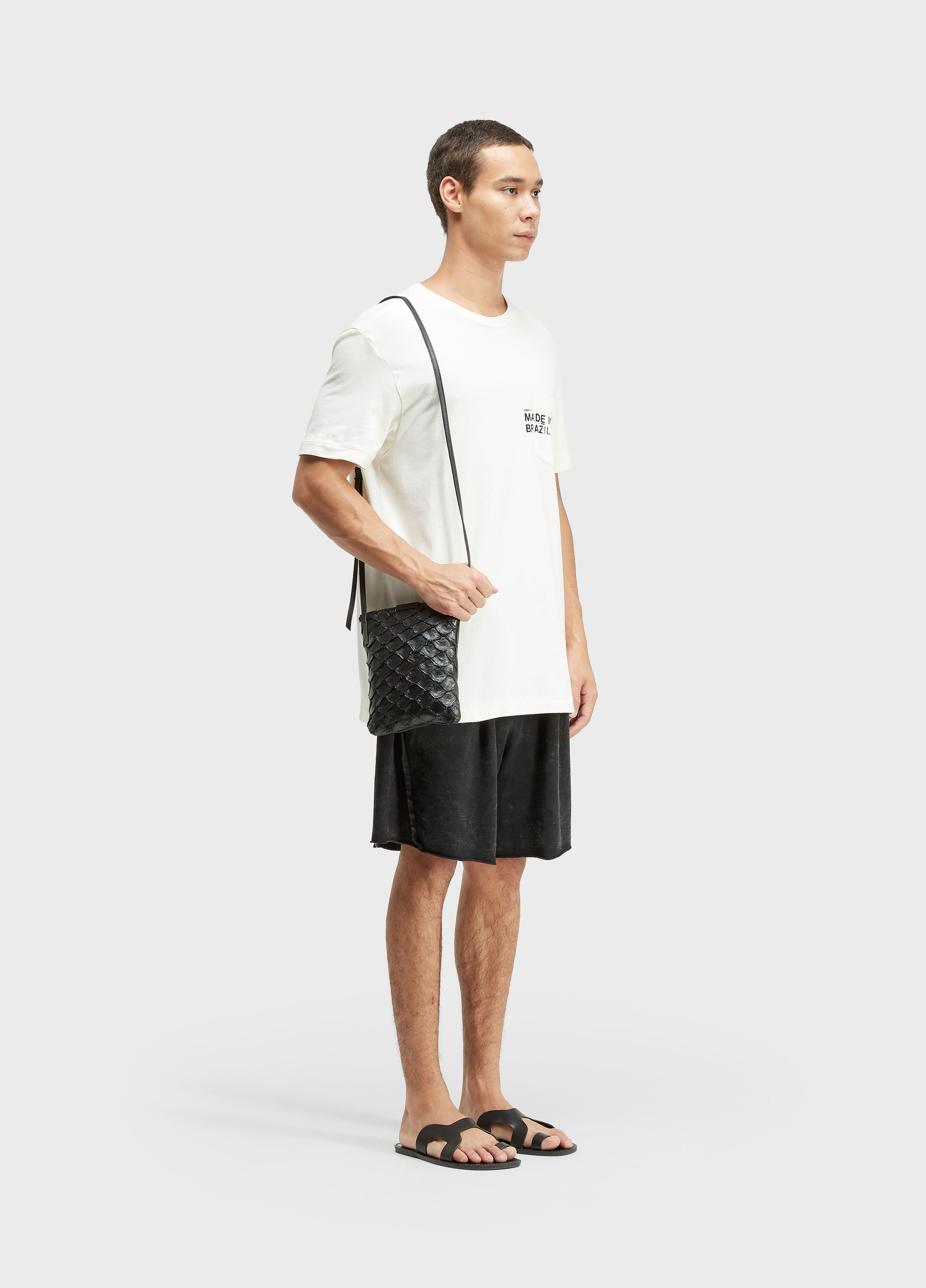 T-SHIRT POCKET MADE IN BRAZIL OFF-WHITE