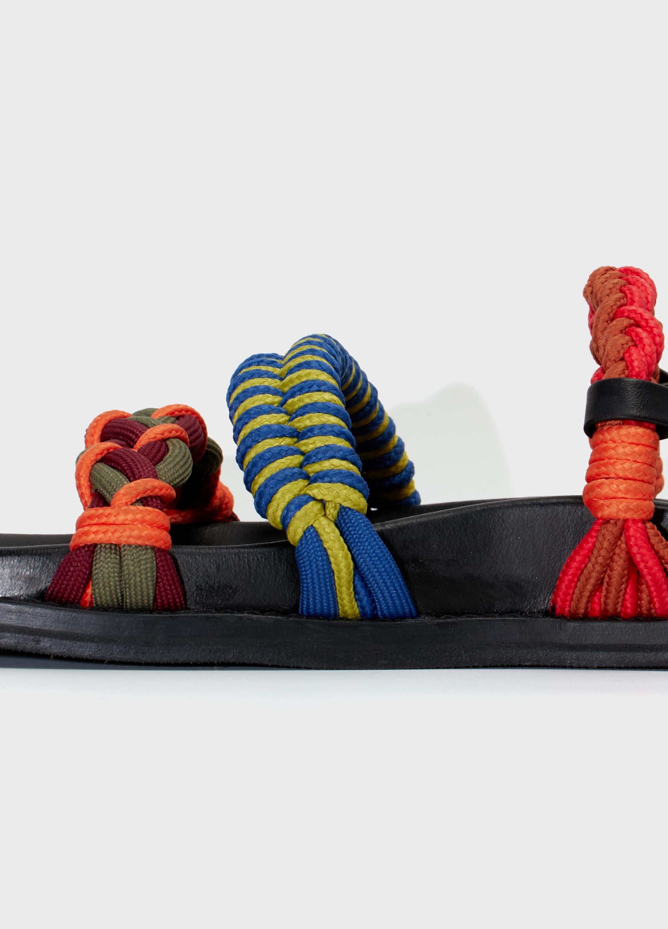 SANDÁLIA MACRAME CORDA