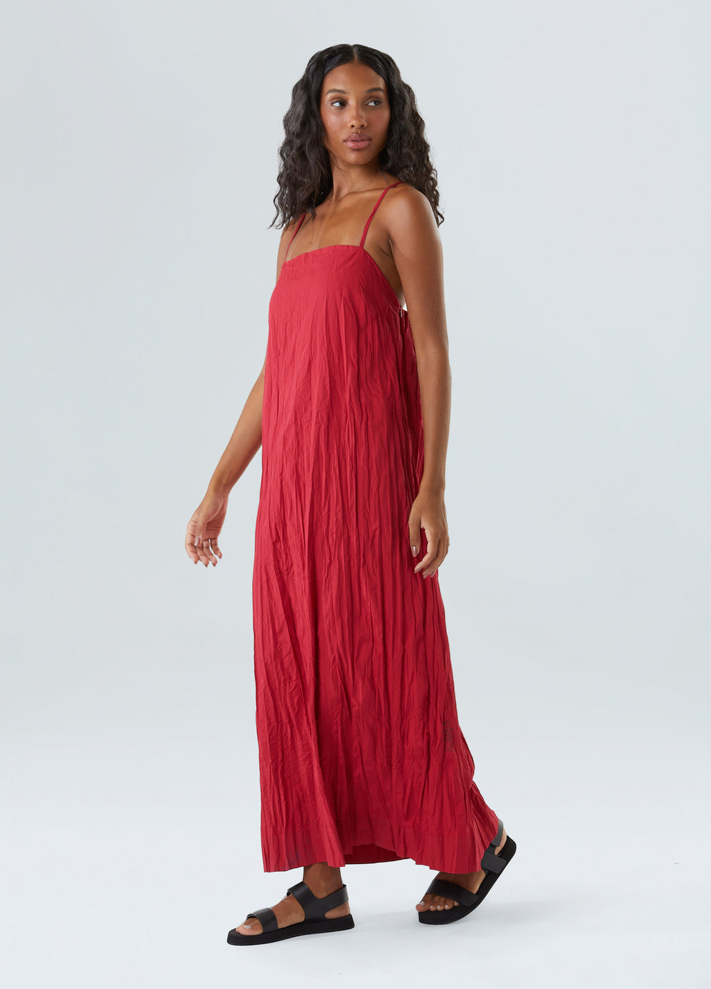 VESTIDO PLEAT MIDI