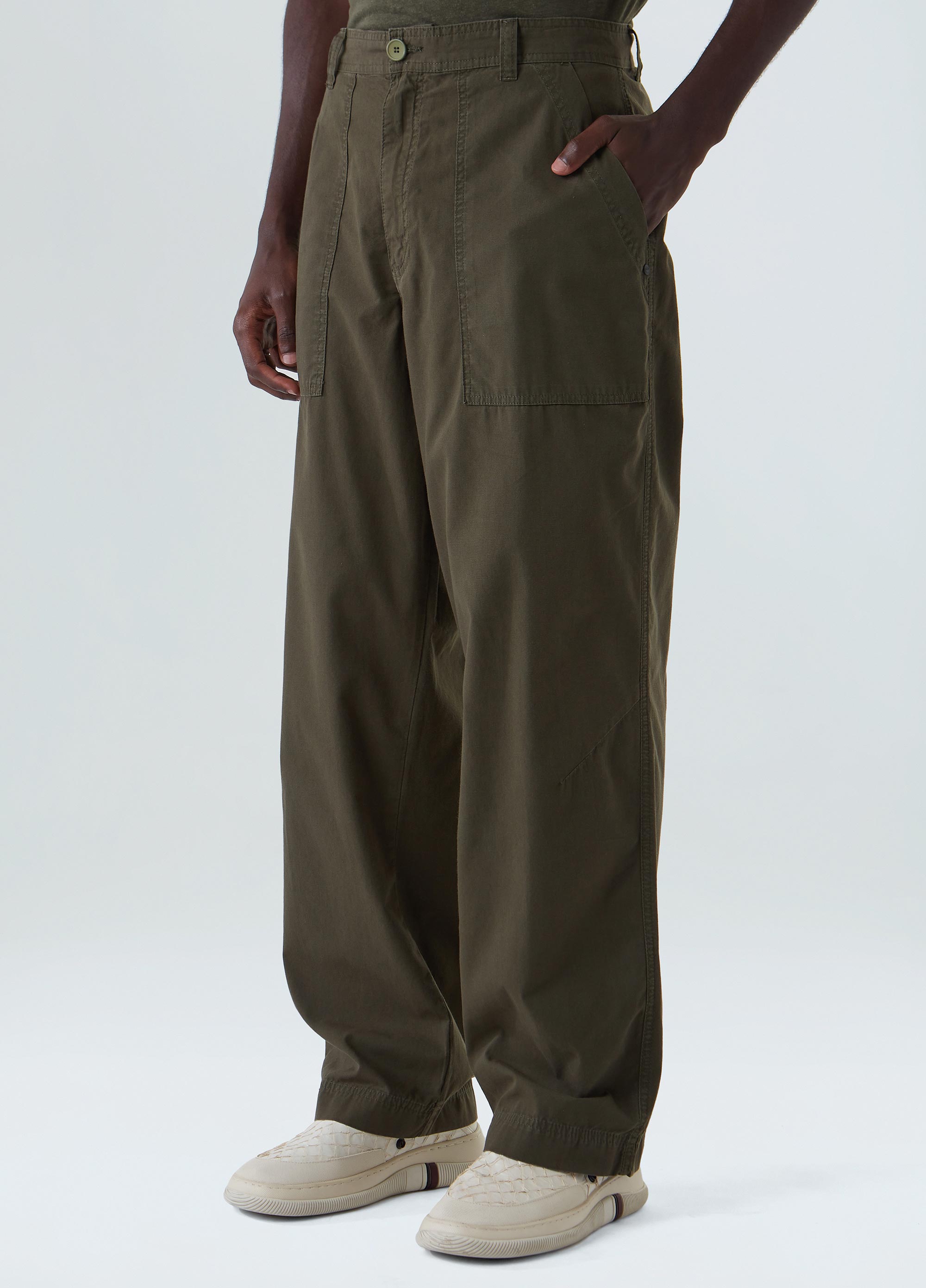 CALÇA TWILL WIDE