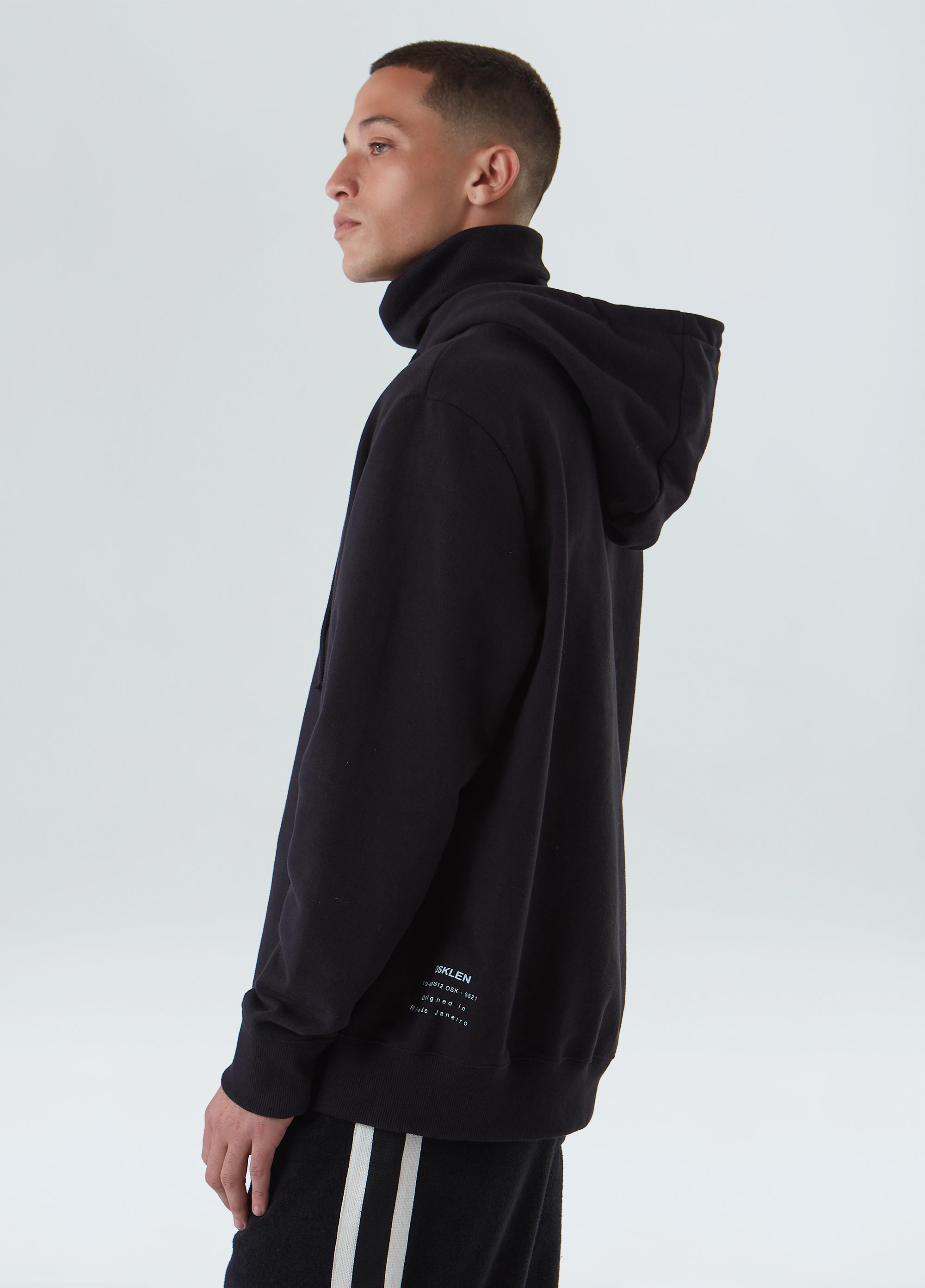 MOLETOM SOLID HIGHT NECK ACTUAL
