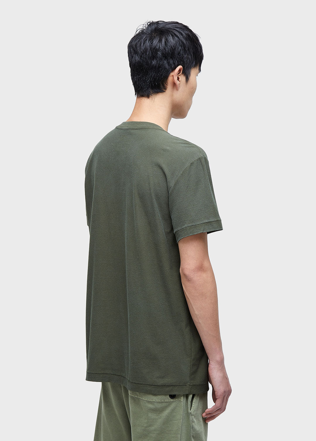T-SHIRT WASHED POCKET SPOT MC