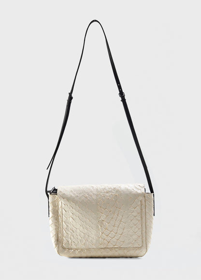 PIRARUCU FLAP SHOULDER BAG