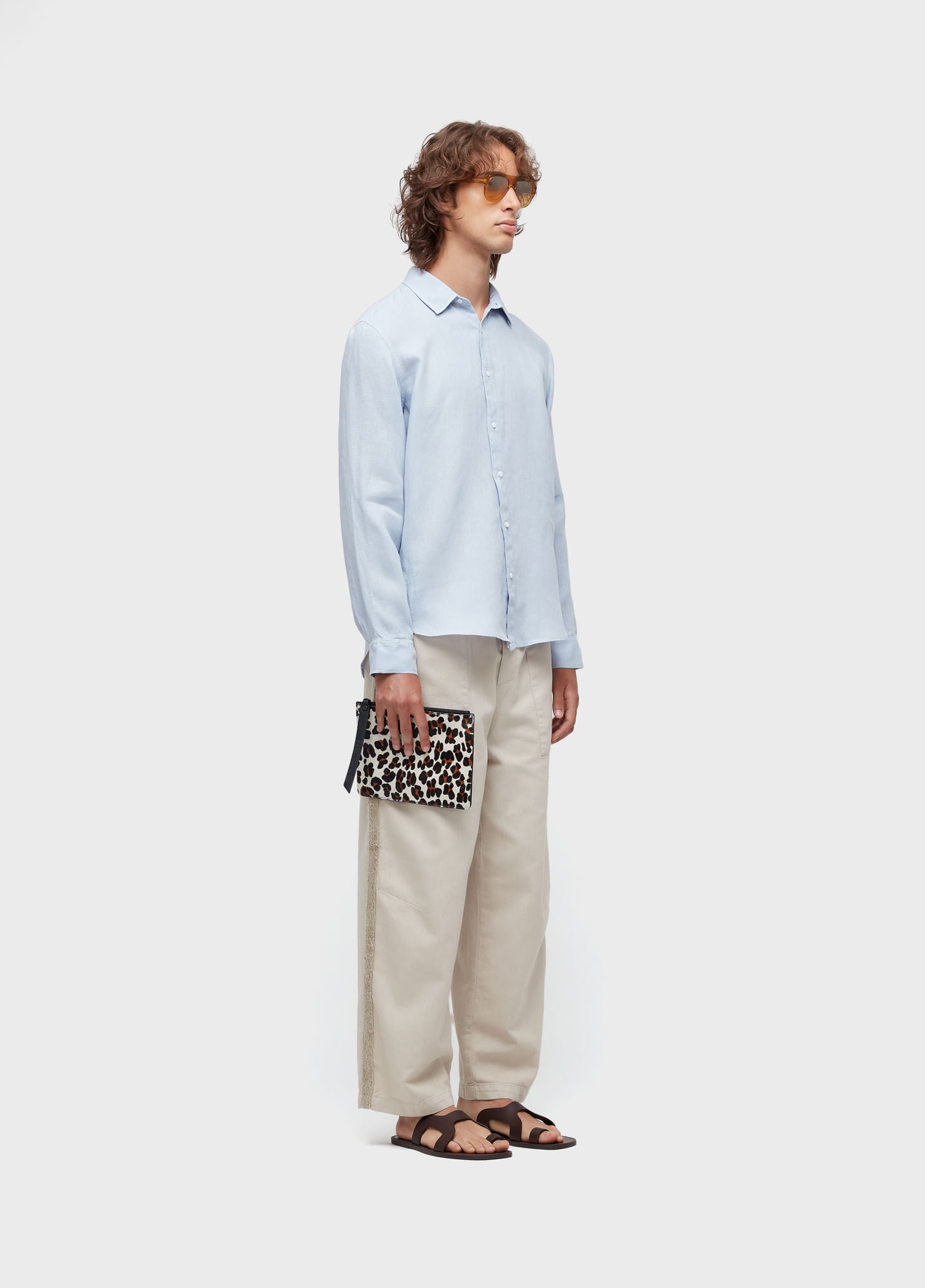 CAMISA CLASSIC LINEN NEW POCKETLESS ML