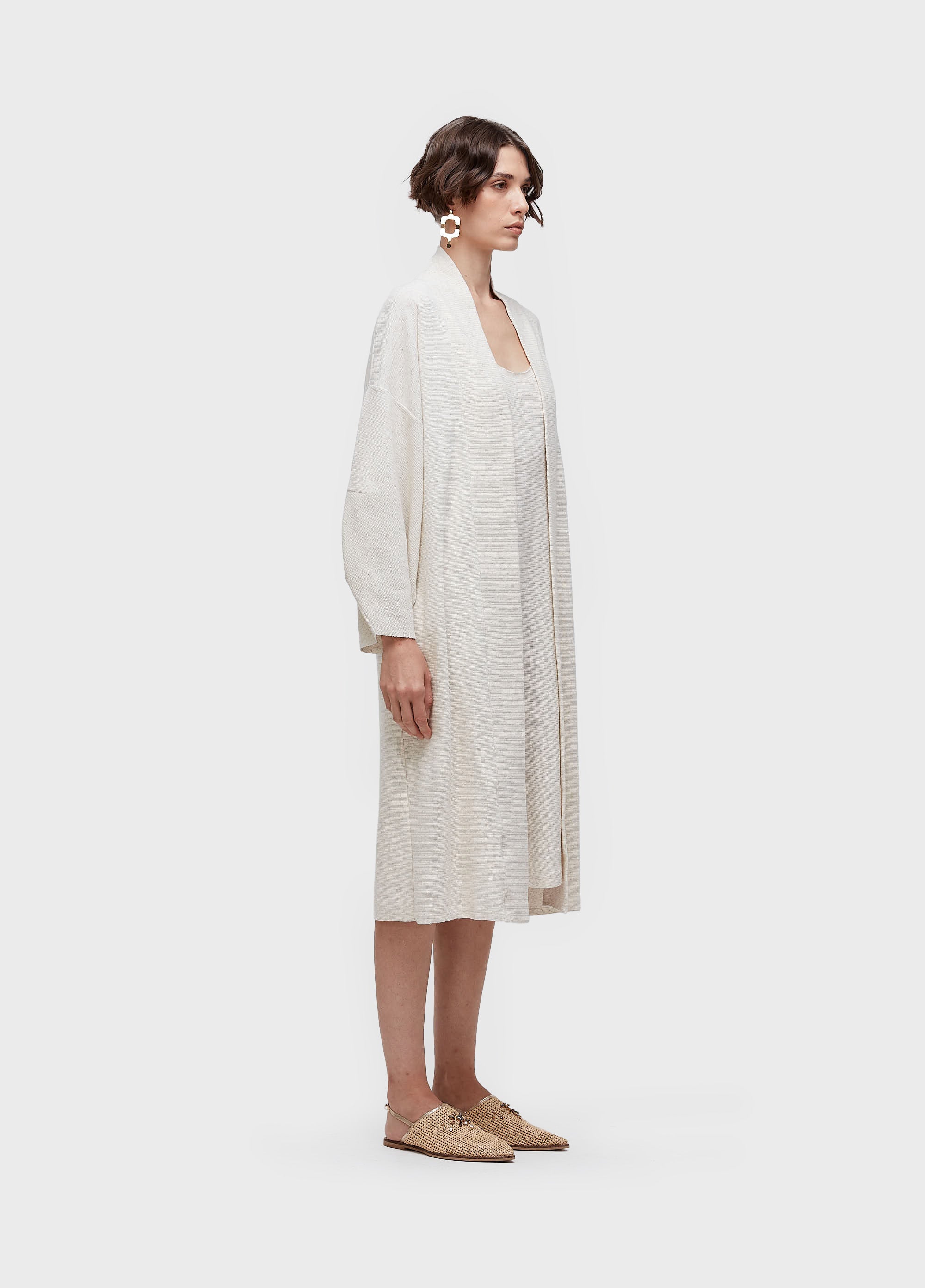 KIMONO MIXED FABRICS JUTA