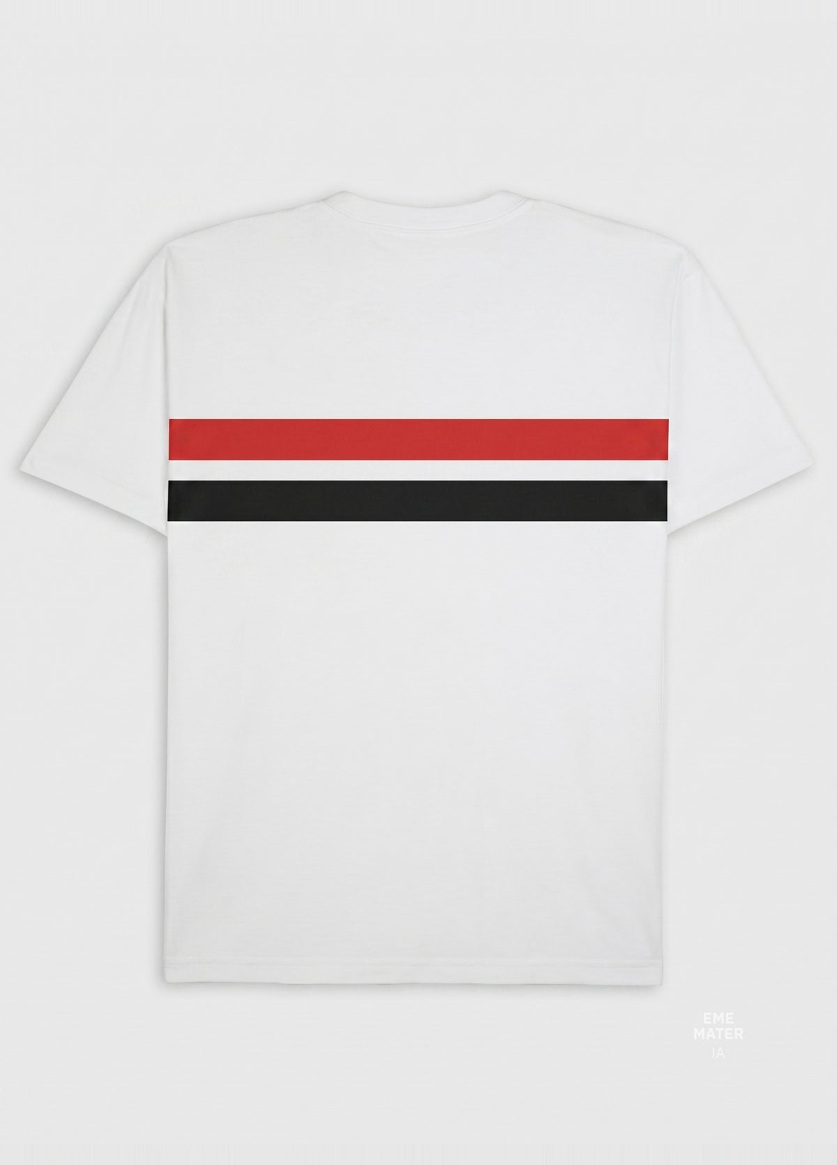 T-SHIRT VINTAGE LIST BICOLOR MC