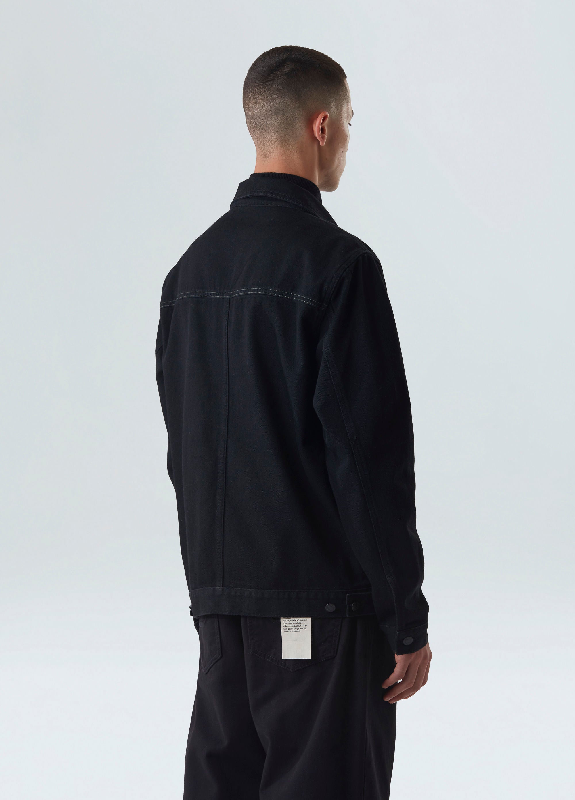 JAQUETA CLASSIC DENIM PRETO