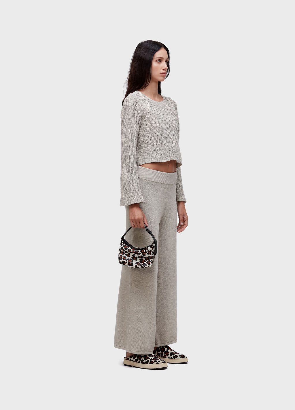 CALÇA TRICOT REDE