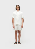 BERMUDA MASCULINA ATOALHADO GARDEN PARTY OFF-WHITE