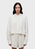 CAMISA BORDADO CONCHA OFF-WHITE