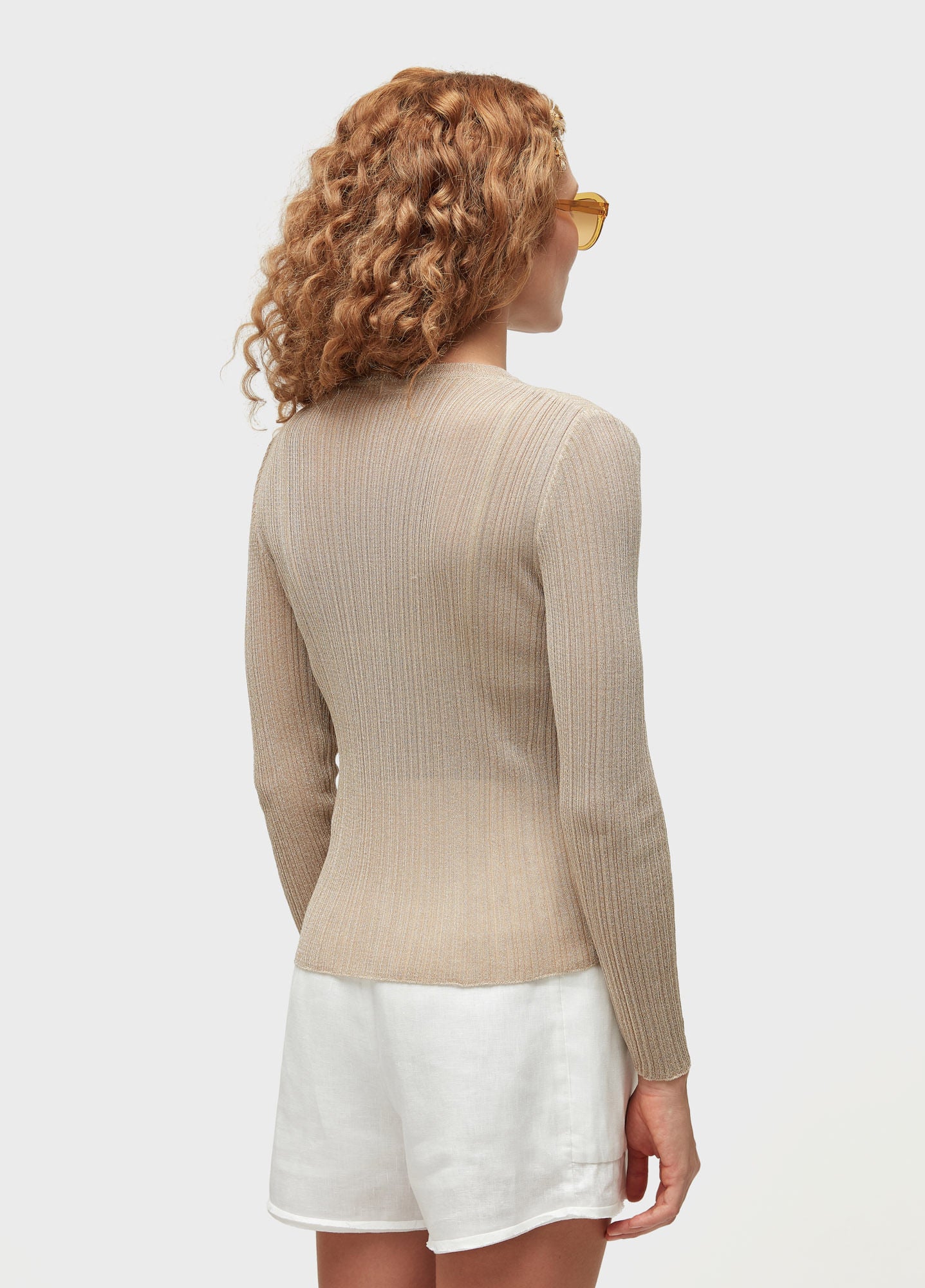 BLUSA ML TRICOT OURO