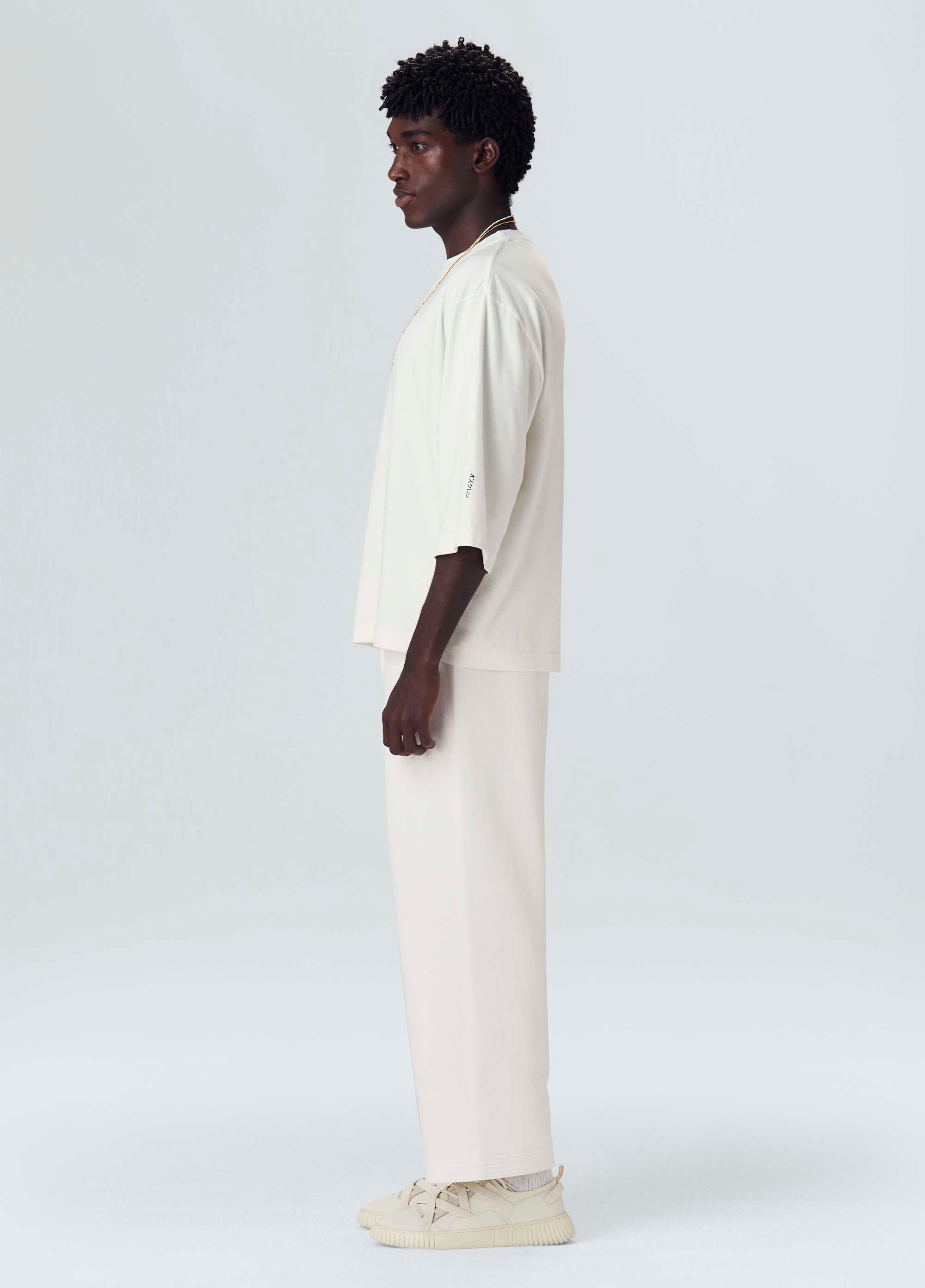 CALCA MOLETOM TOKYO OFF-WHITE
