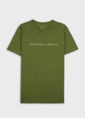 T-SHIRT STONE UKI HANDWRITTEN MC VERDE COCO