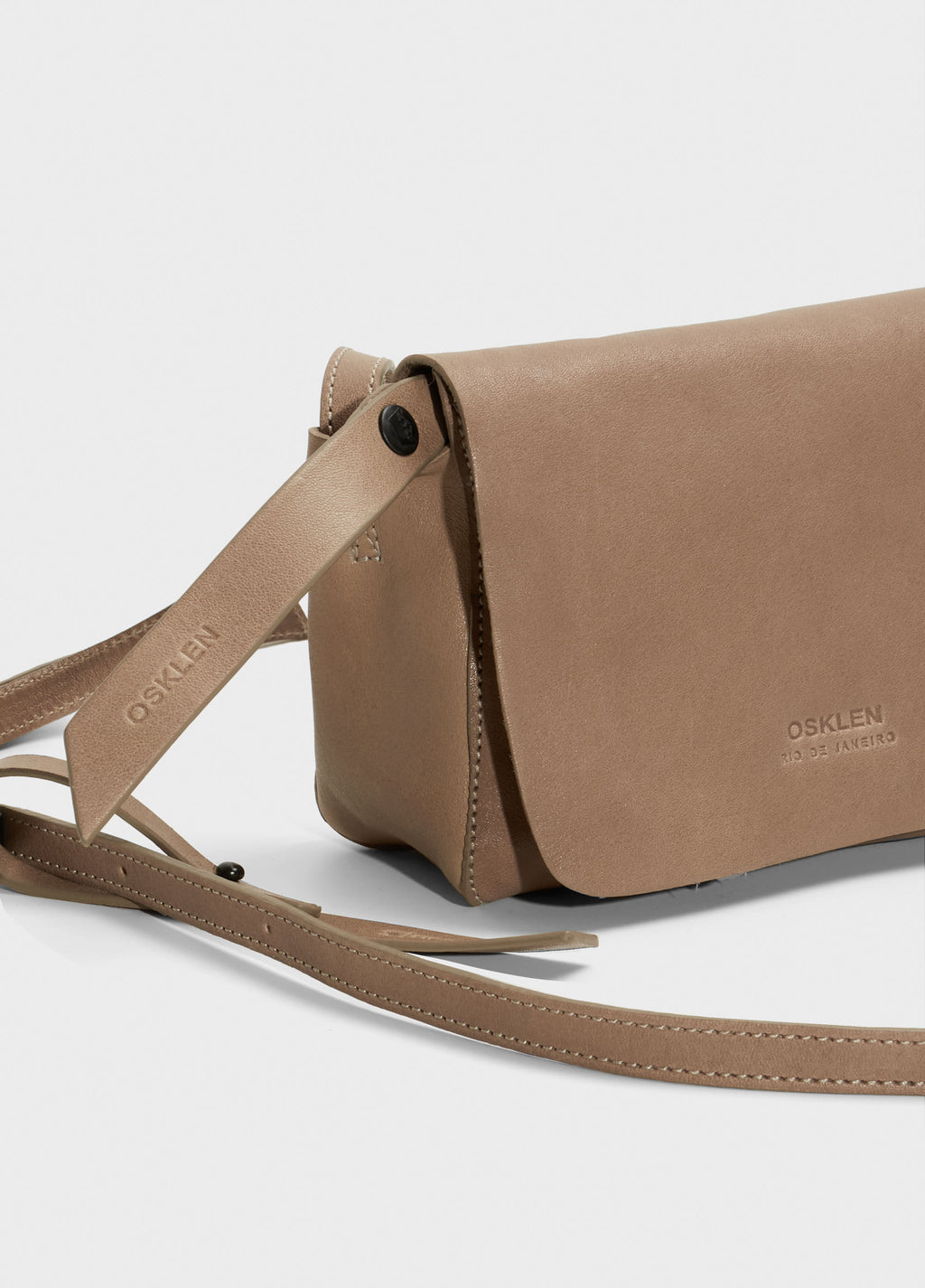 MINI LEATHER CROSSBODY E-BASICS BAG