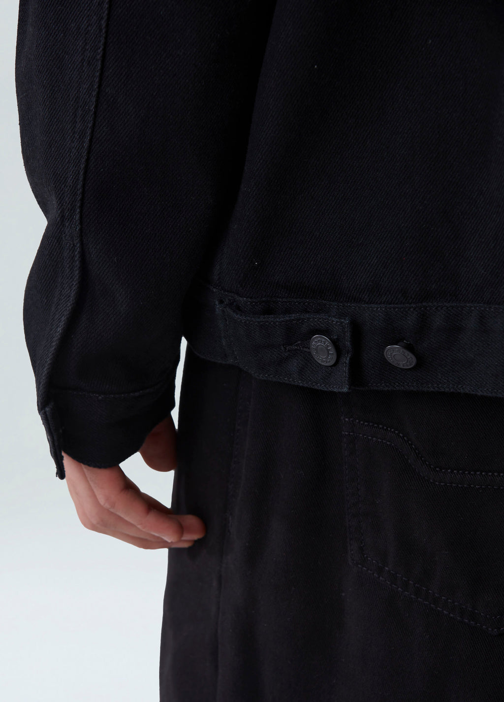 JAQUETA CLASSIC DENIM PRETO