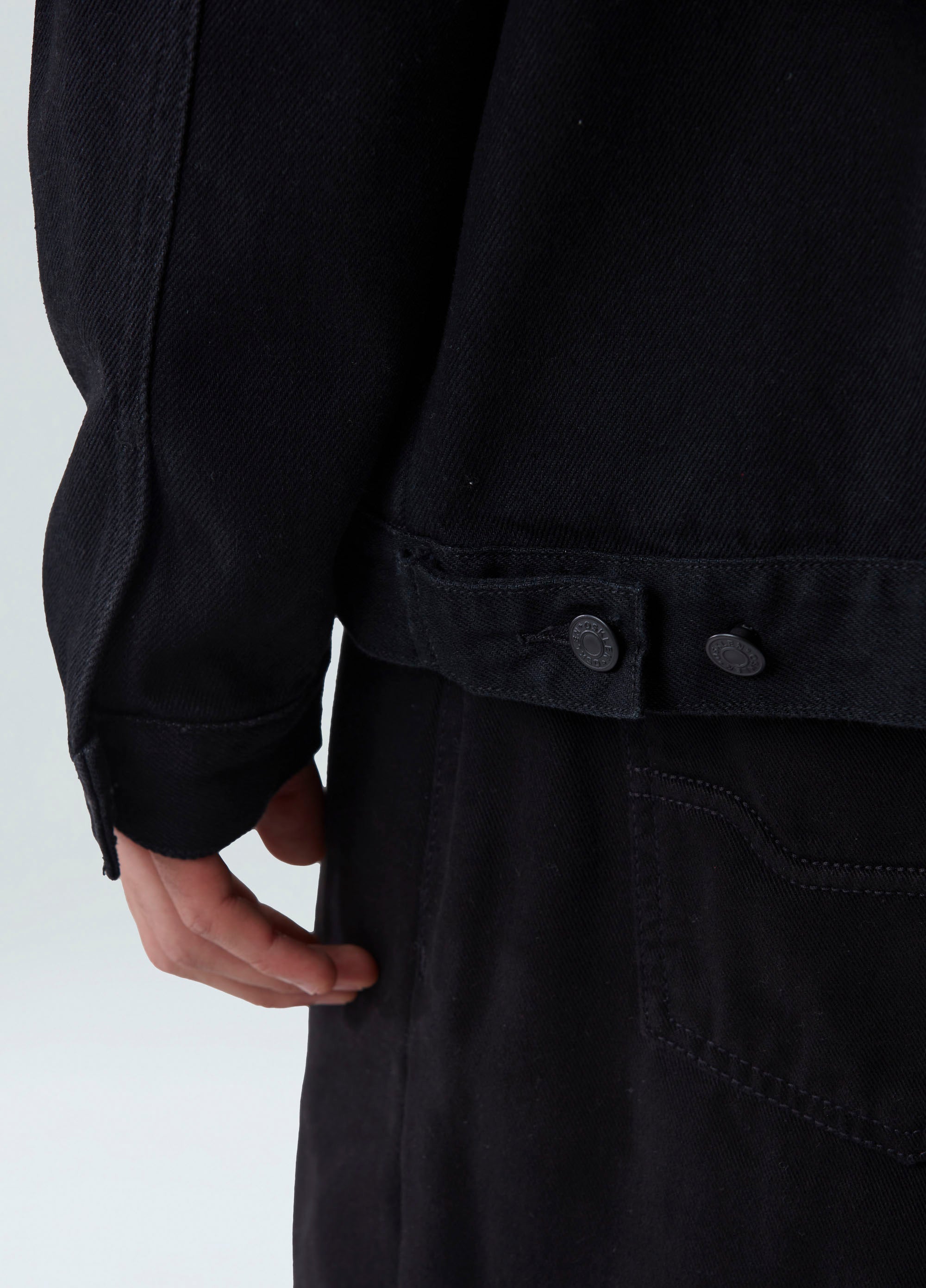 JAQUETA CLASSIC DENIM PRETO
