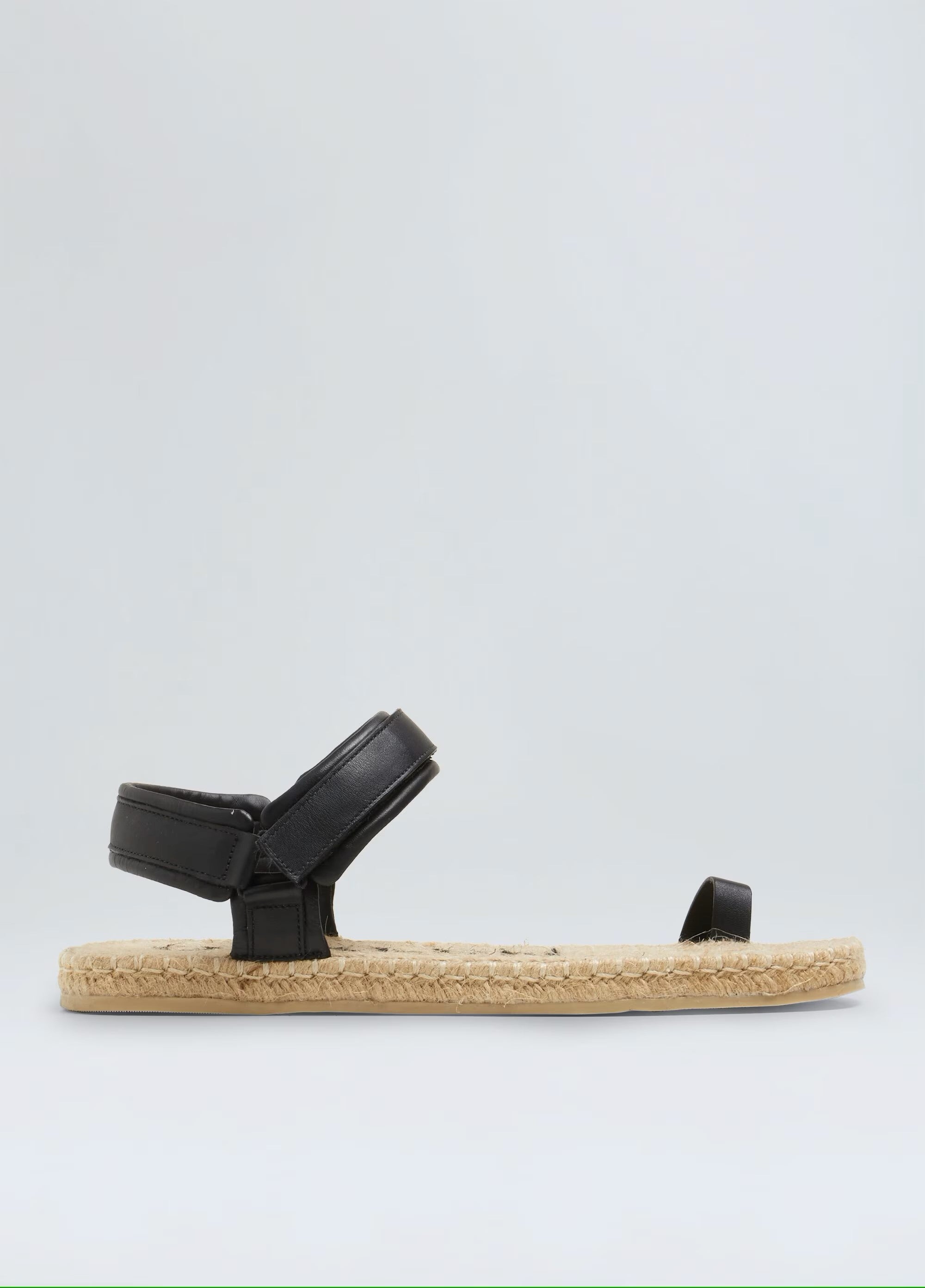 SANDALIA COURO VELCRO CORDAS