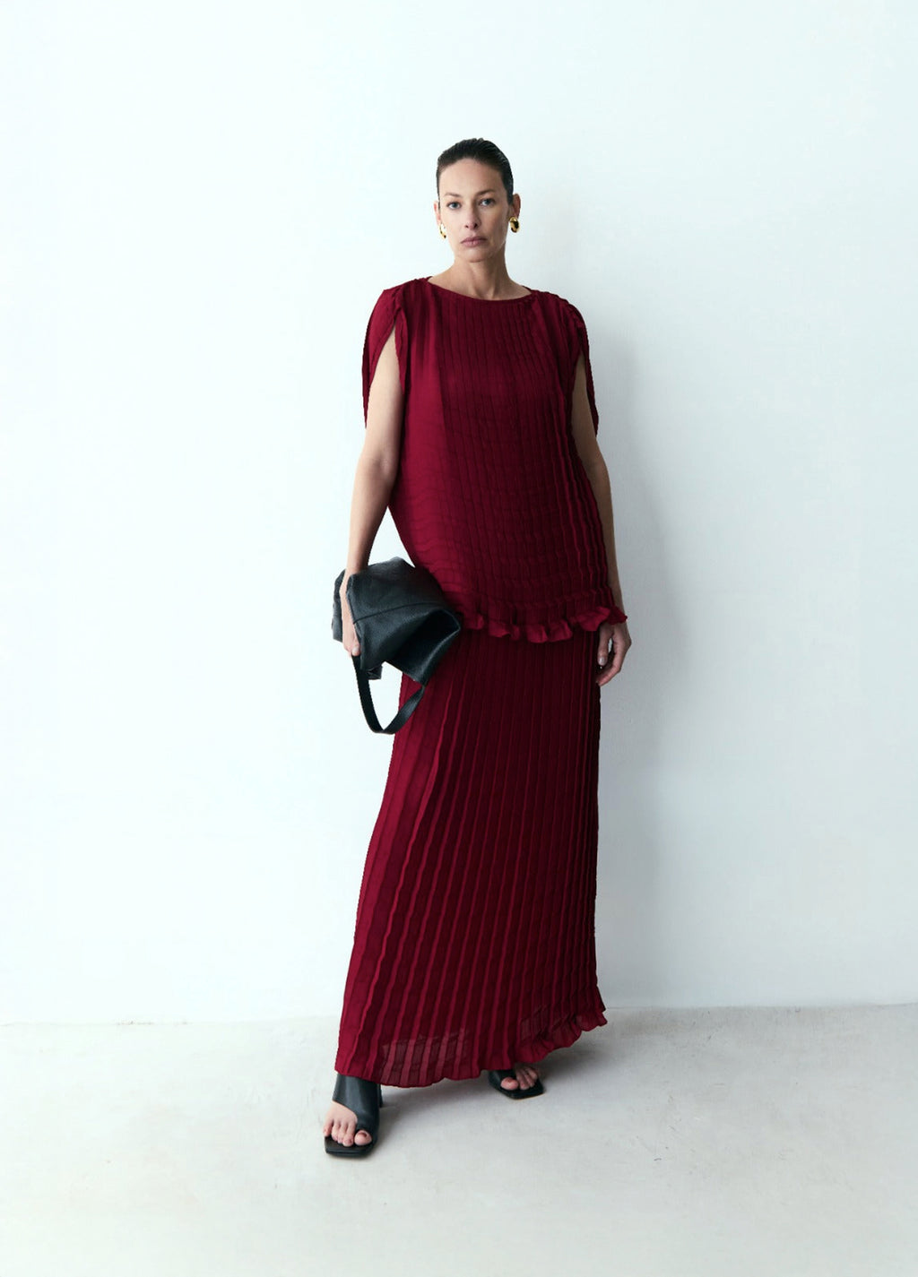 BLUSA PLEATS XADREZ