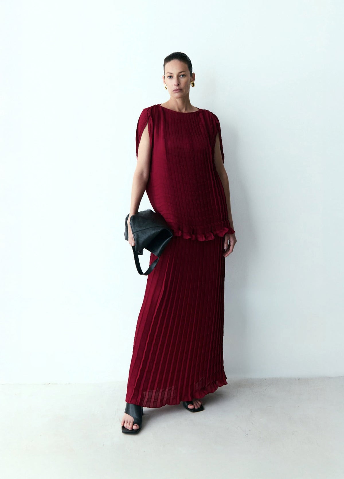 BLUSA PLEATS XADREZ