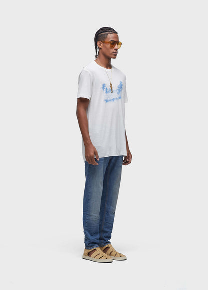 T-SHIRT LIGHT LINEN PAISAGEM MC