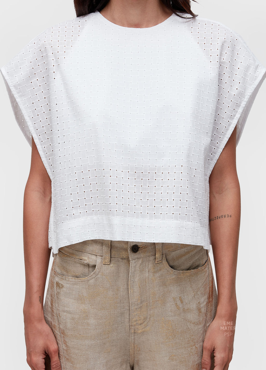 BLUSA LAISE OFF-WHITE