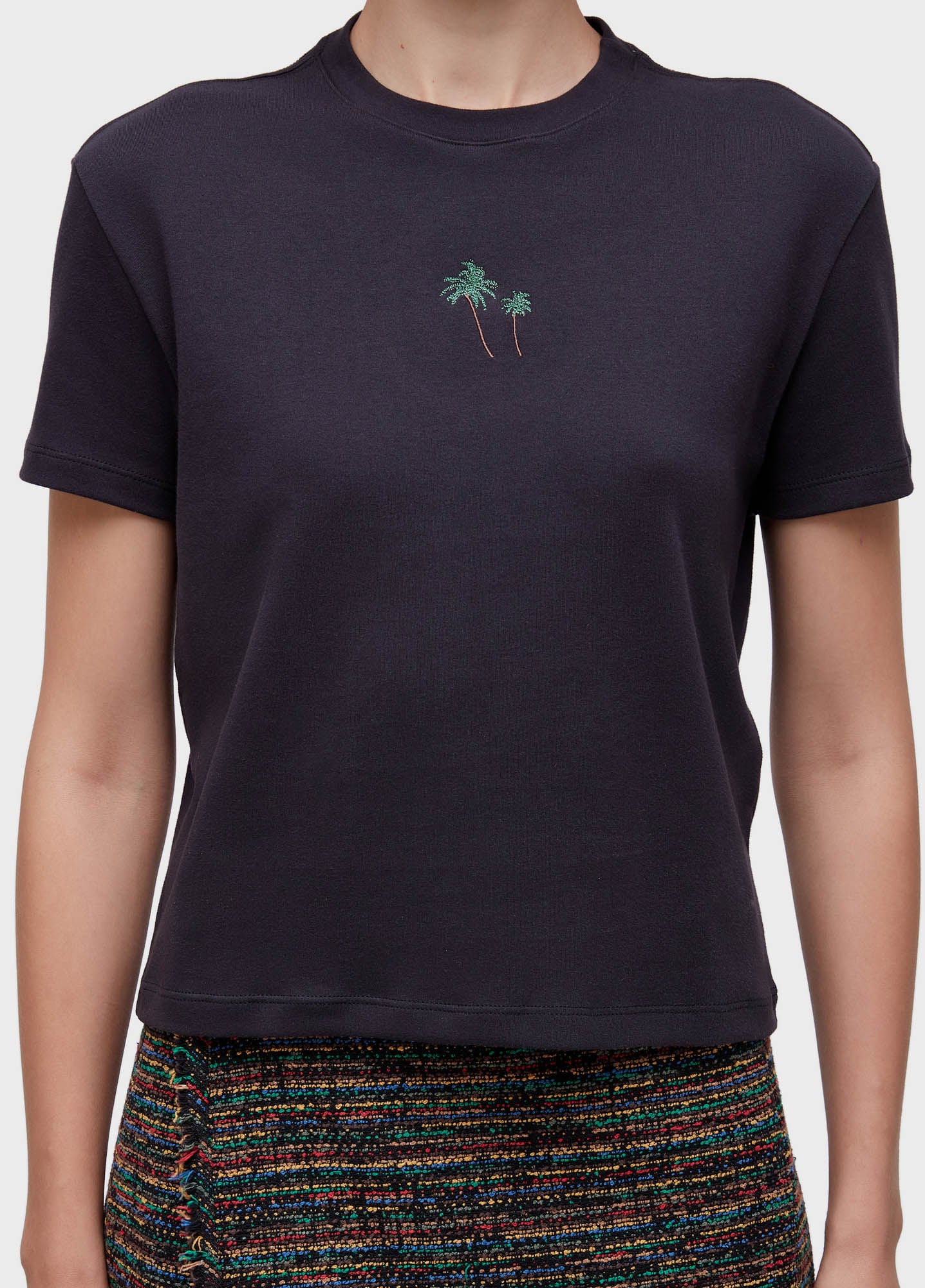 T-SHIRT BORDADO COQUEIROS COLOR