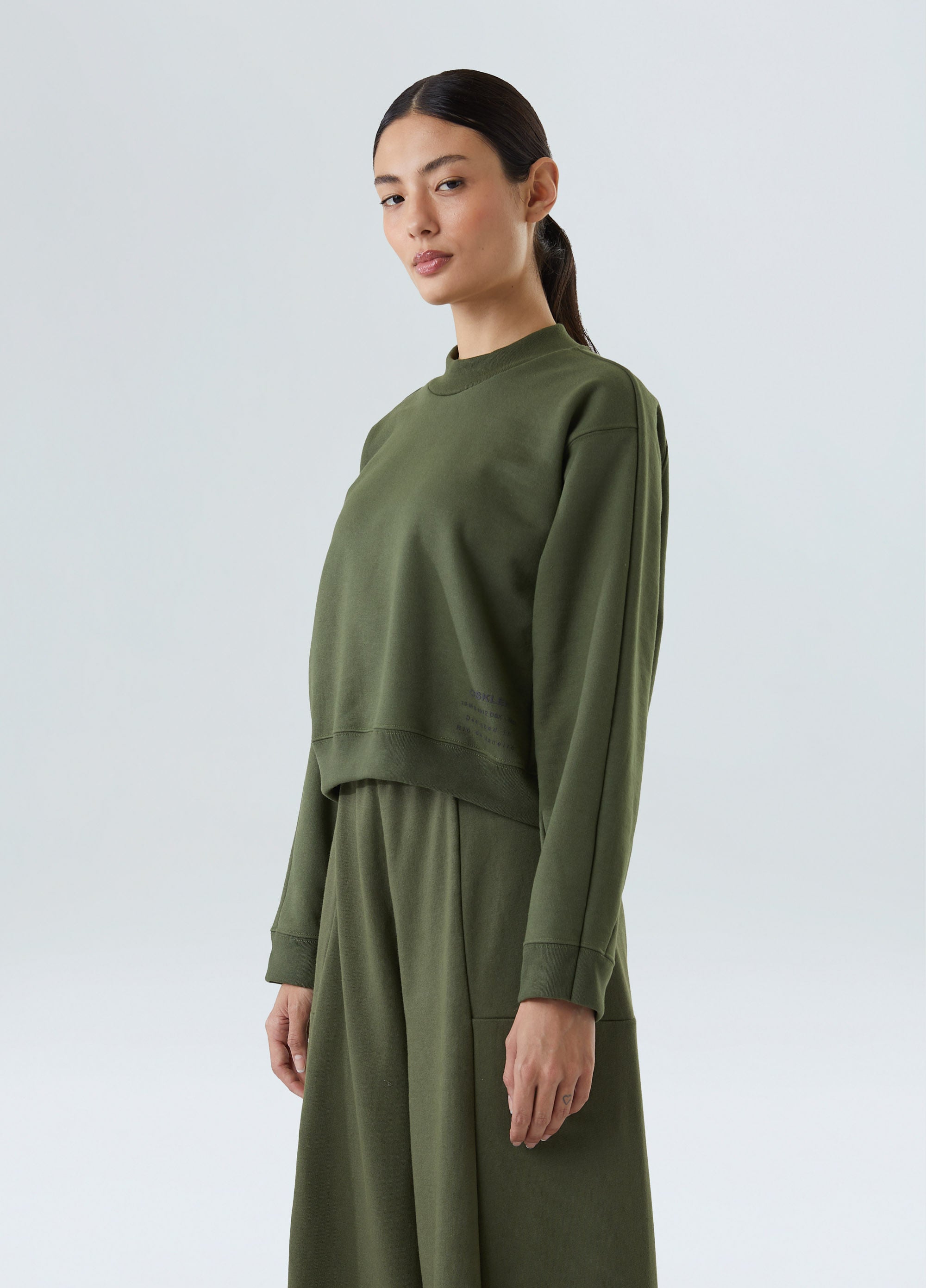 CASACO FEM MOLETOM SOFT COLOR FOREST