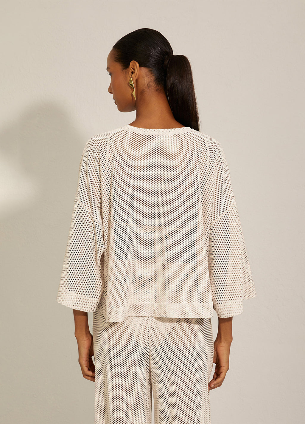 BLUSA TELA OFF-WHITE
