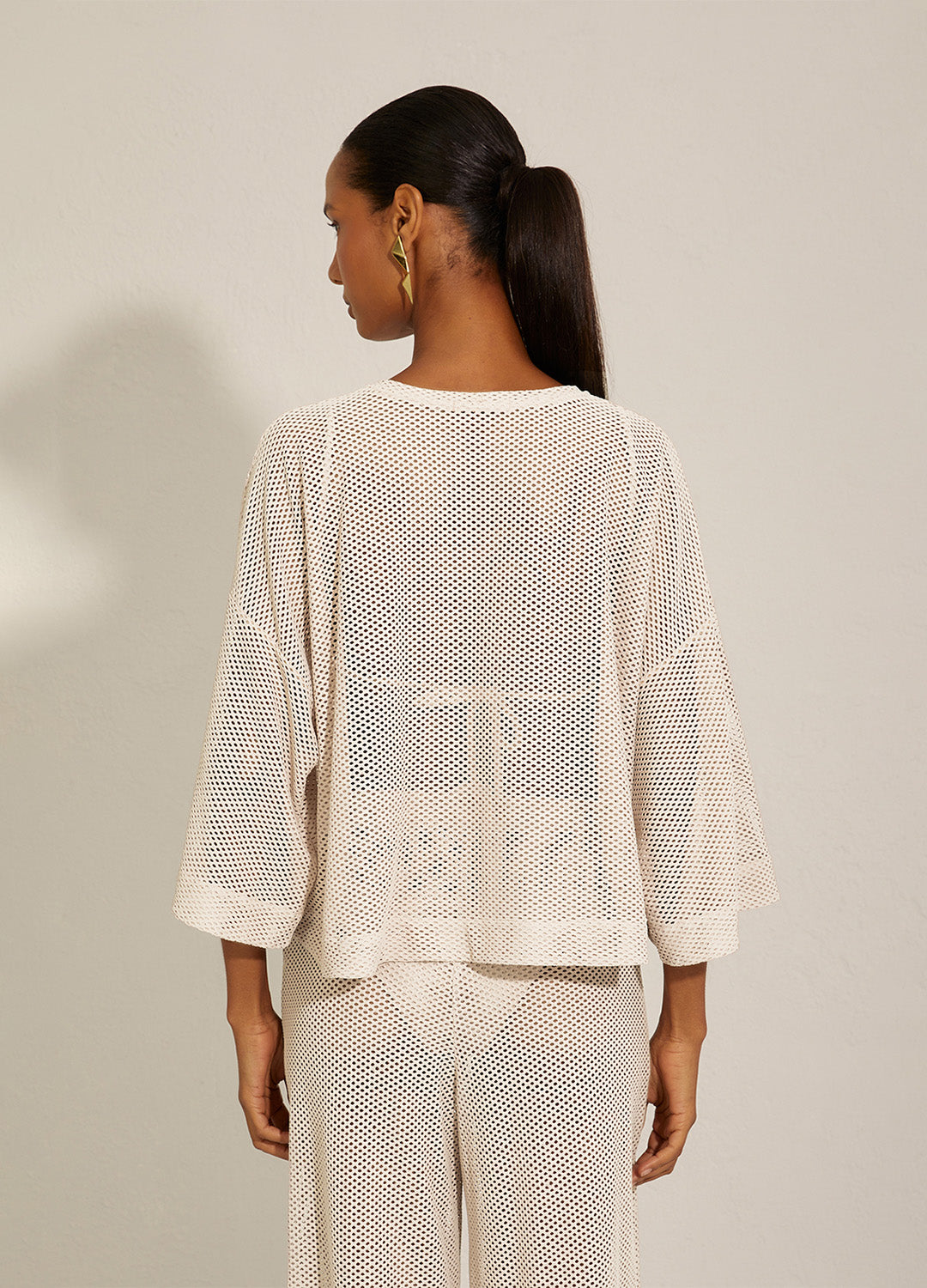 BLUSA TELA OFF-WHITE